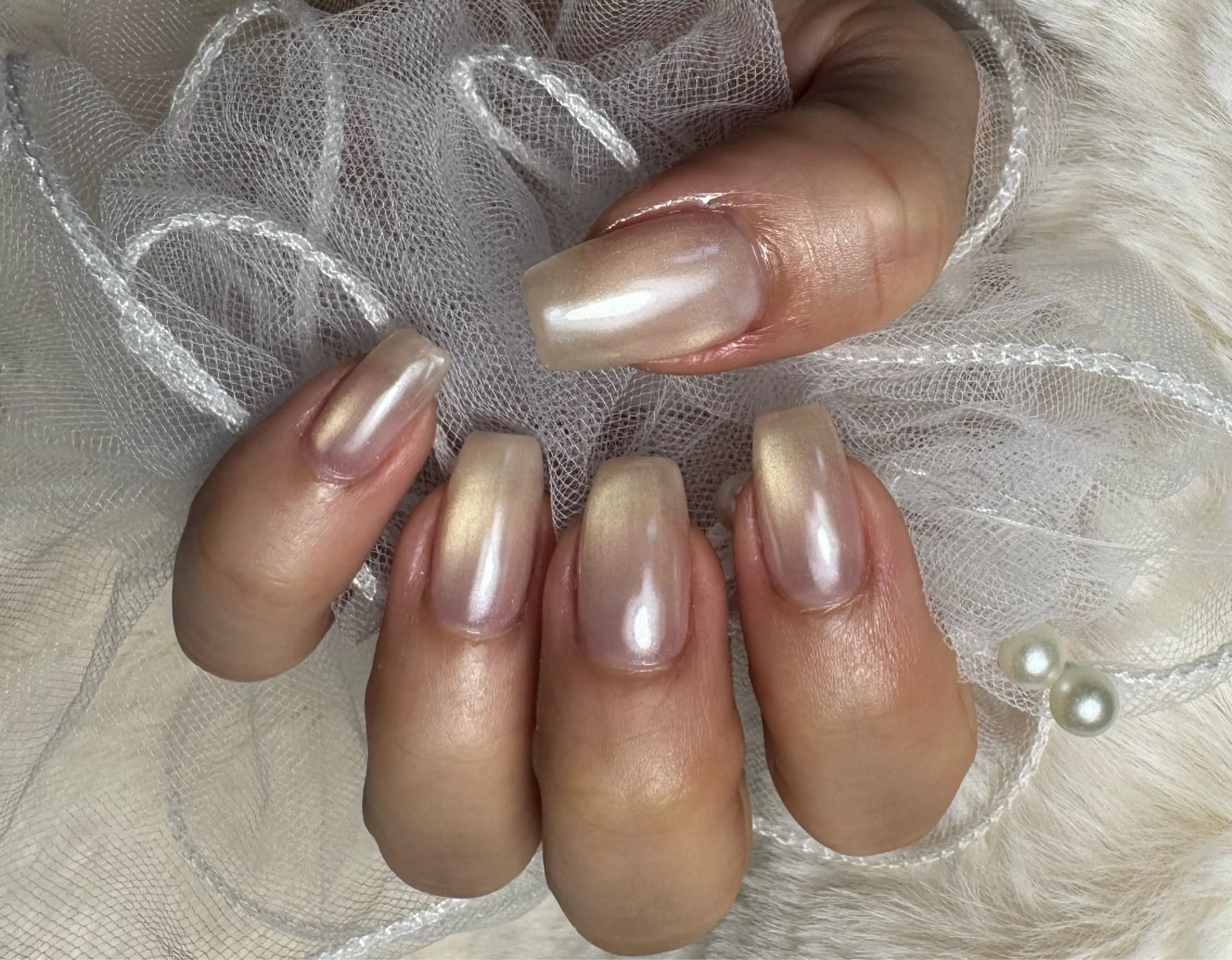 ネイル ミラーネイル ハンドネイル 美フォルム爆誕♡ Yuka nailのネイルデザイン