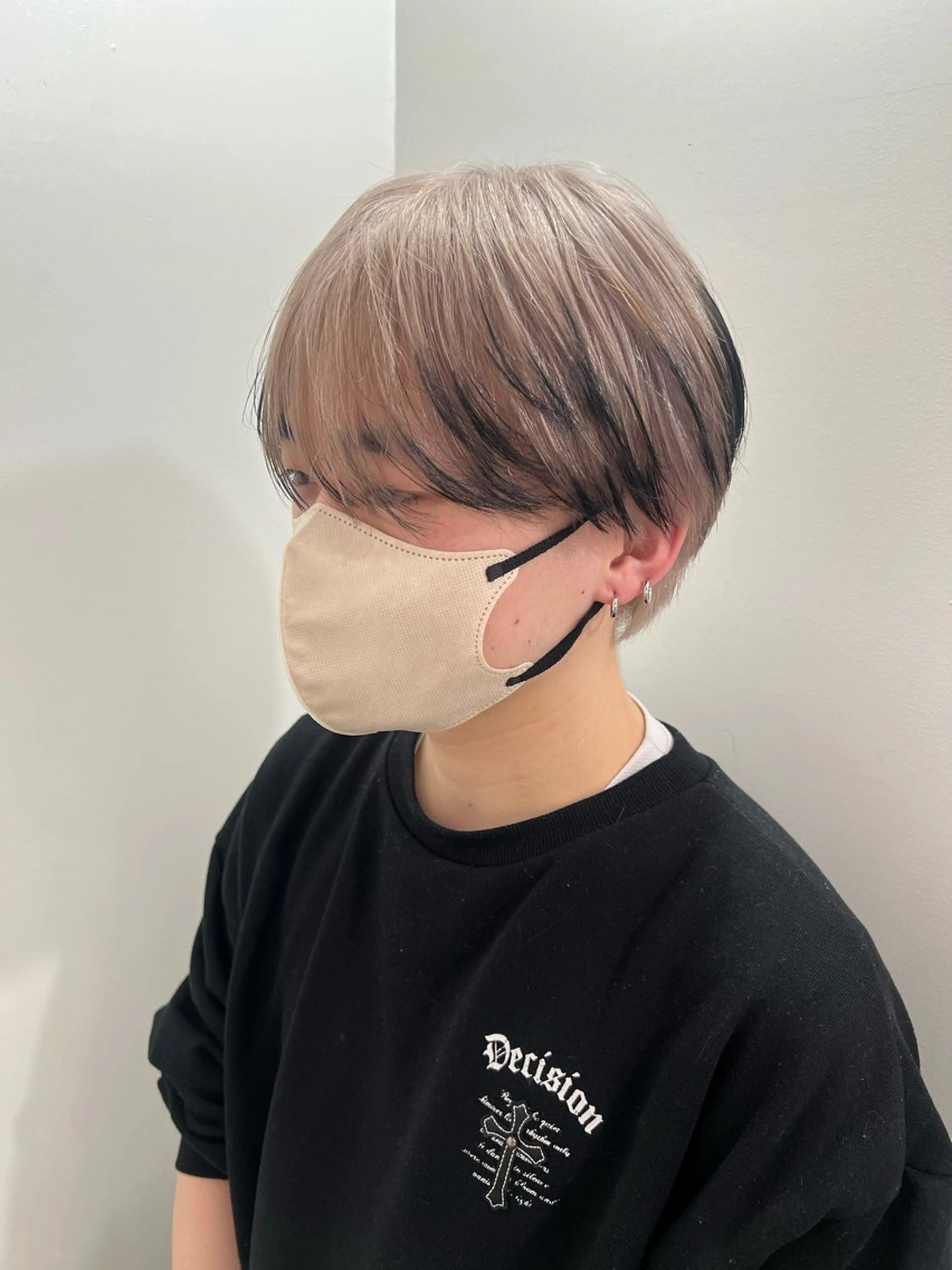 メンズ ヘアカラー トリートメント 💥ウルフカット デザインあんな💥のヘアスタイル