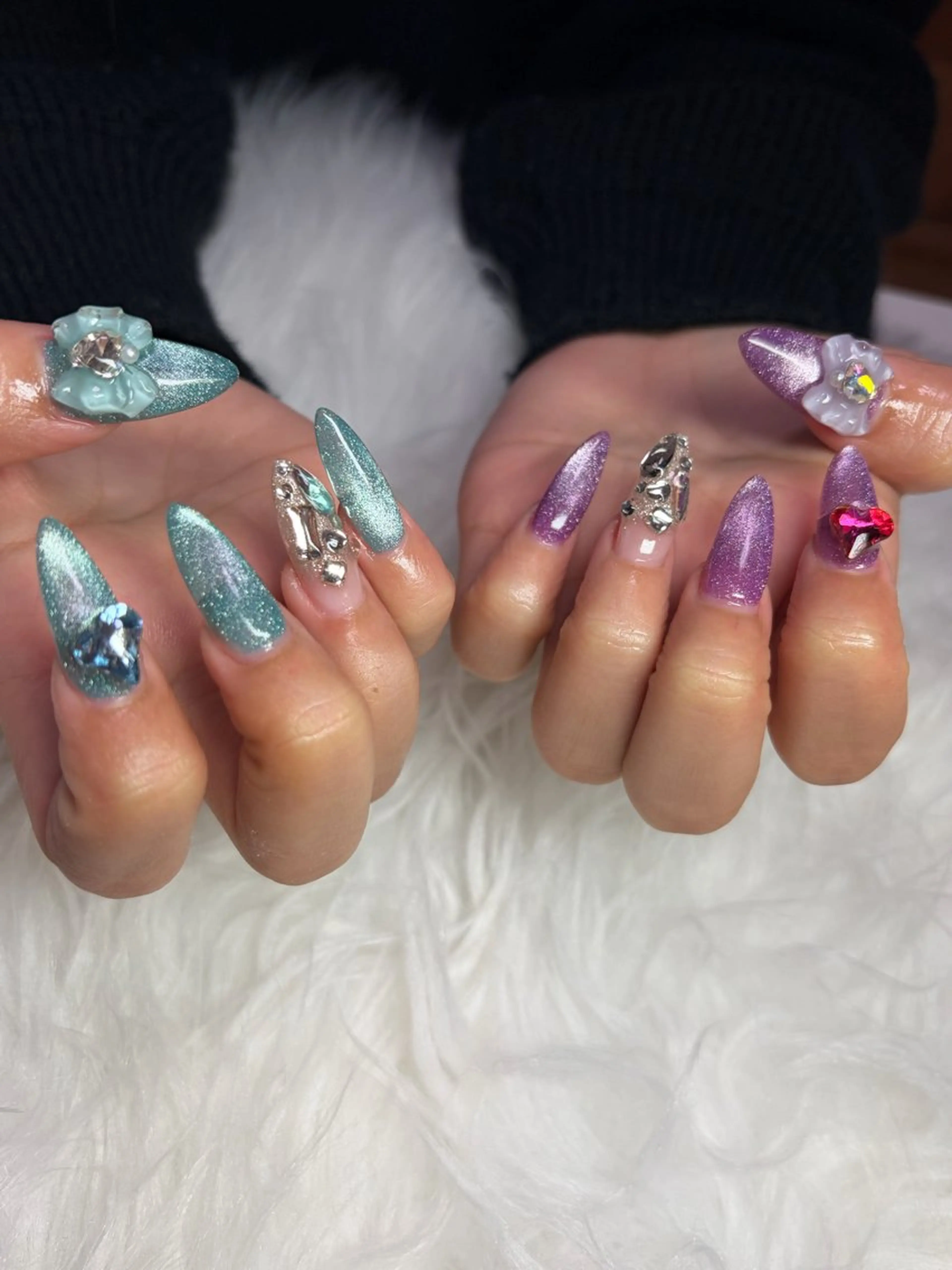 ネイル 長さ出し Nail room Aのネイルデザイン