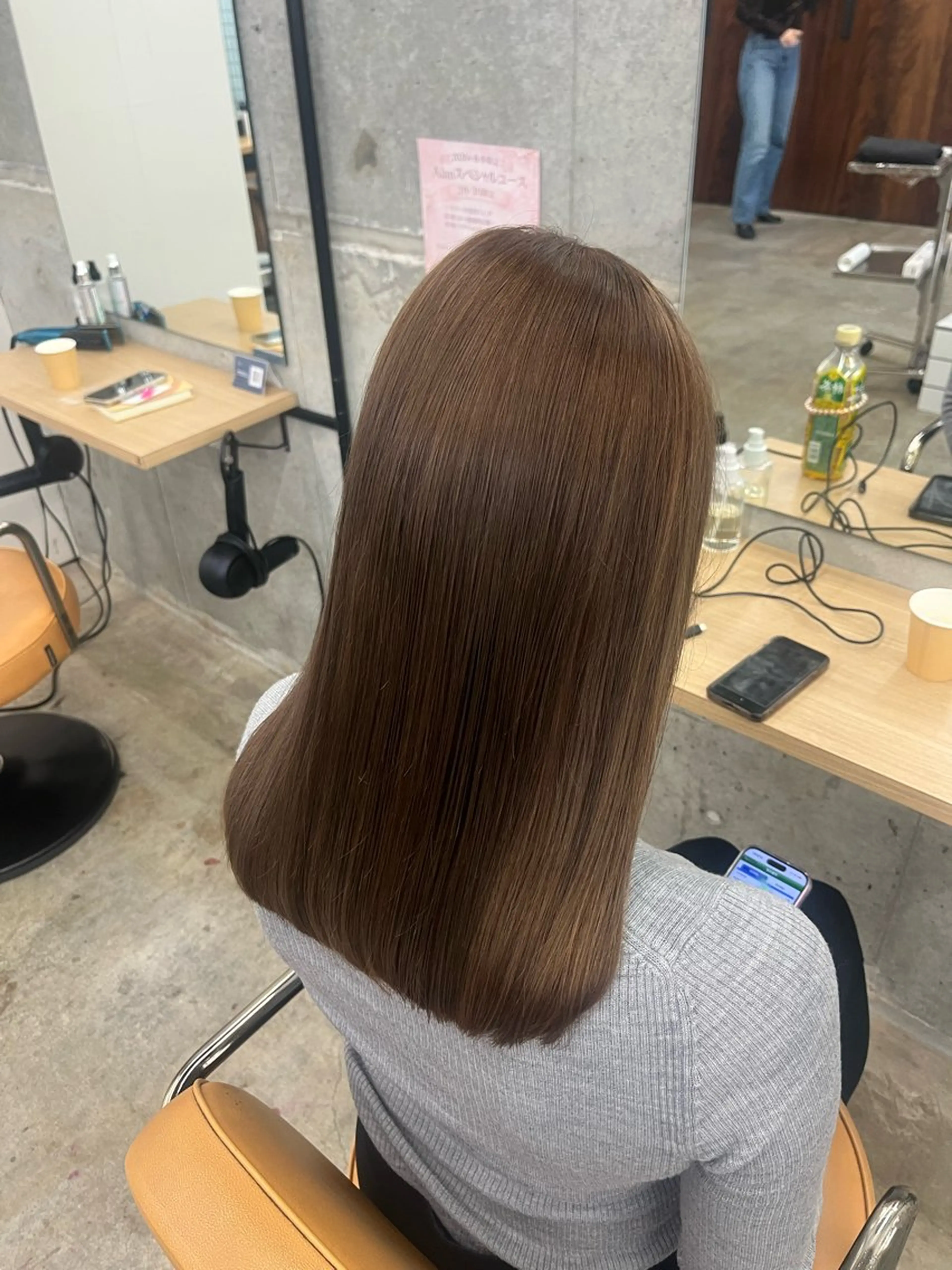 ロング カラー 菊地 悠汰のヘアスタイル