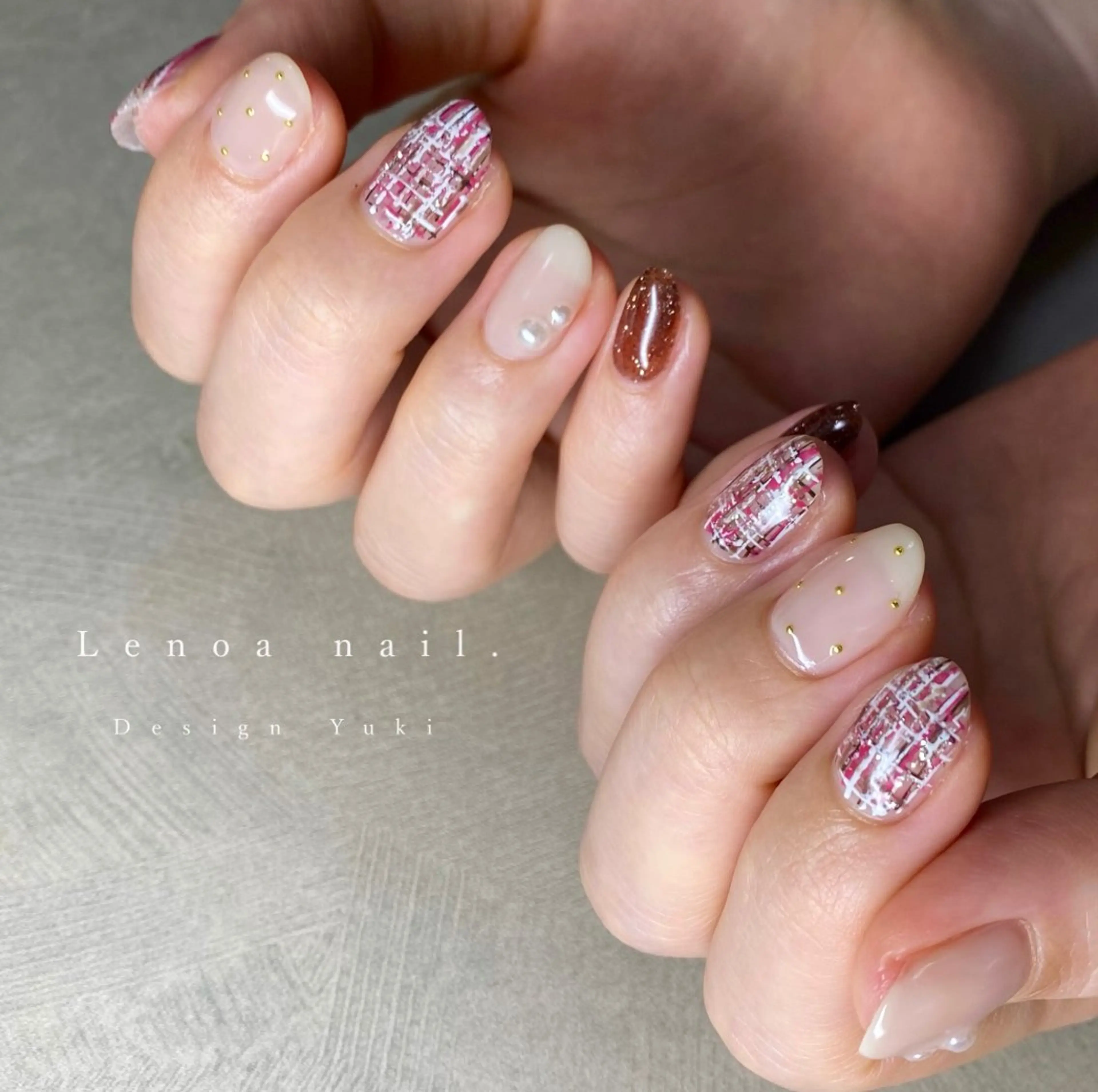 ネイル ハンドネイル Lenoa Yukiのネイルデザイン