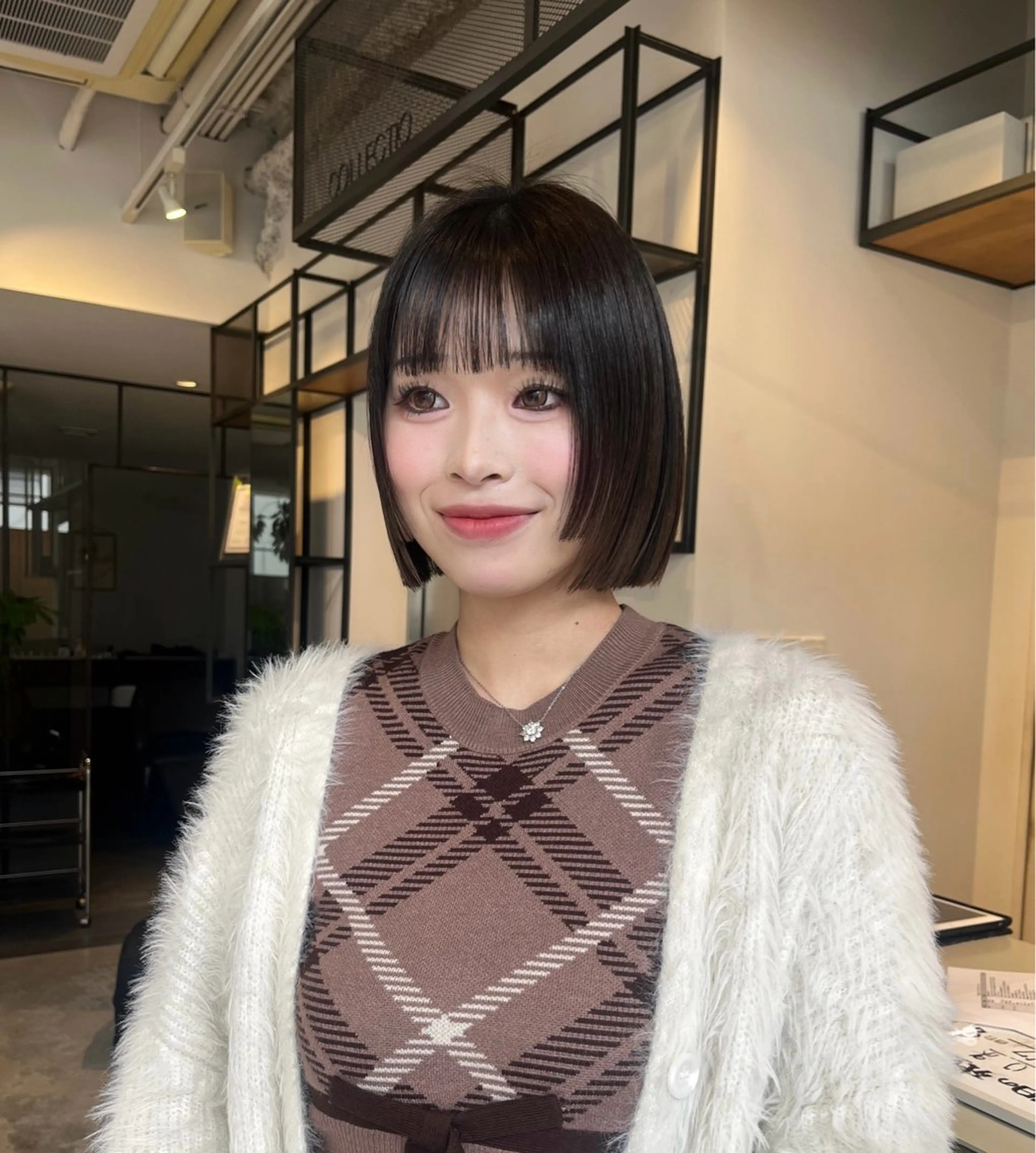ショート morita yunaのヘアスタイル
