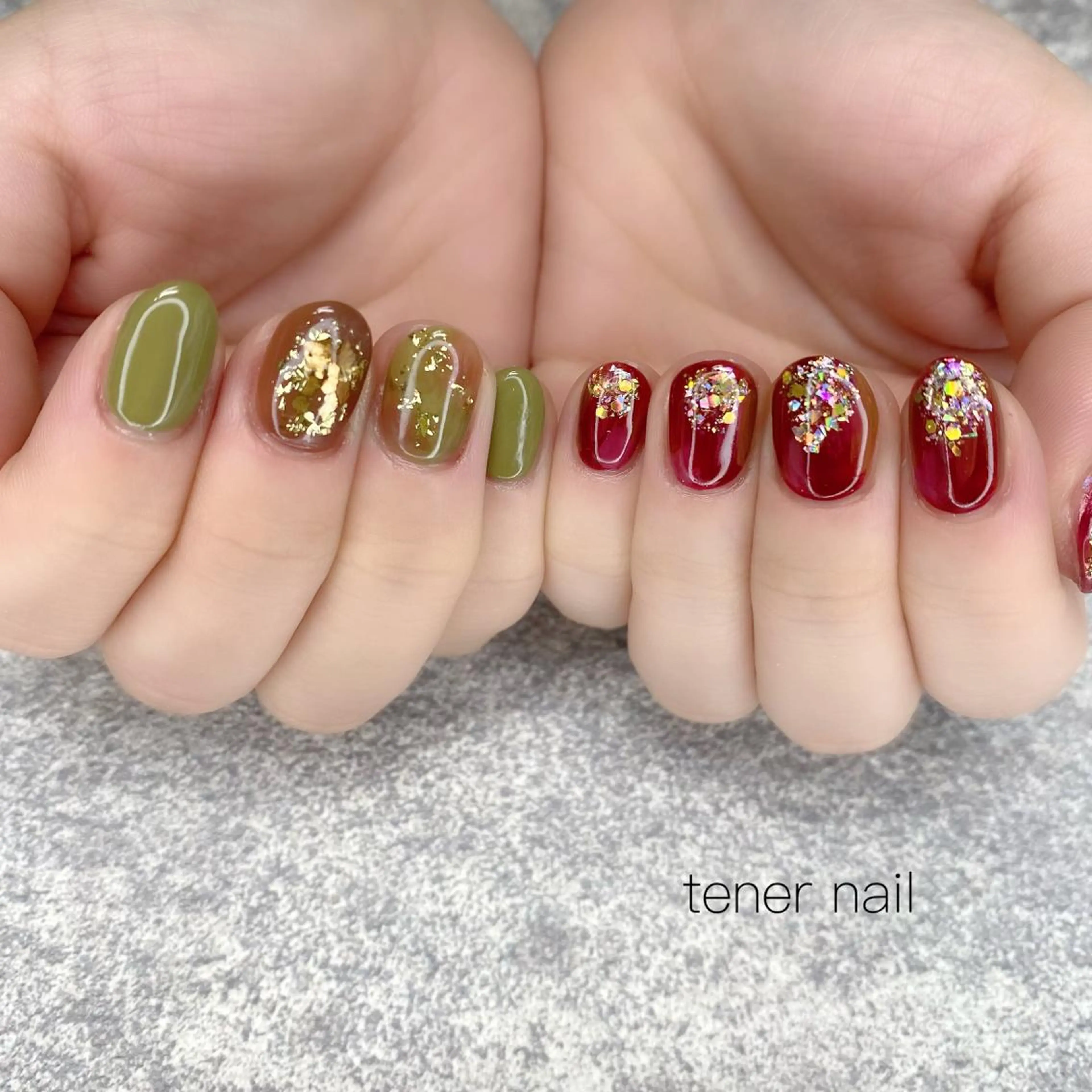 ネイル ニュアンスネイル テネルネイル tener nailのネイルデザイン