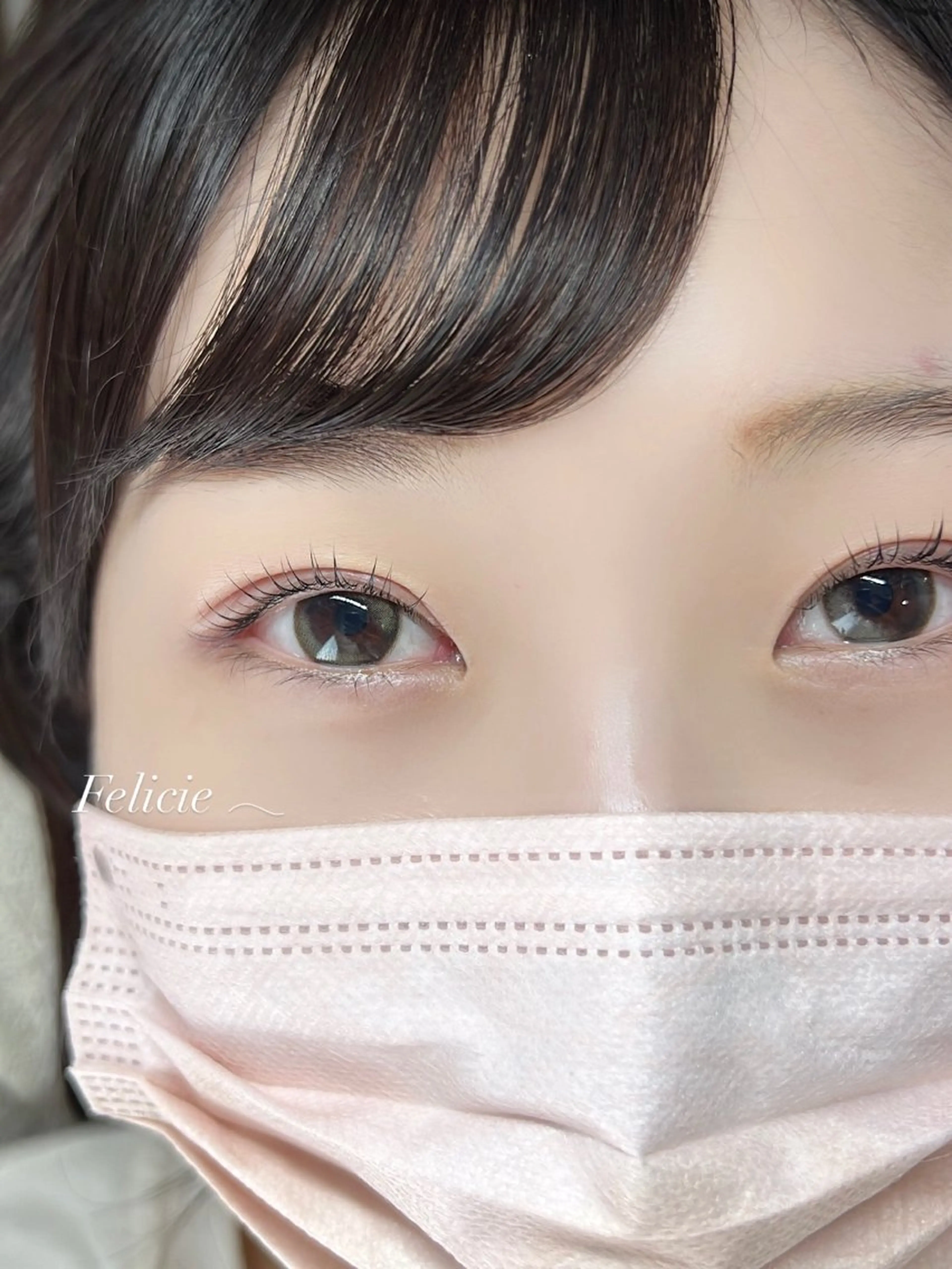 マツエク・マツパ 一重×まつ毛パーマ マツパ Felicie＊ Sayakaのマツエク・マツパデザイン