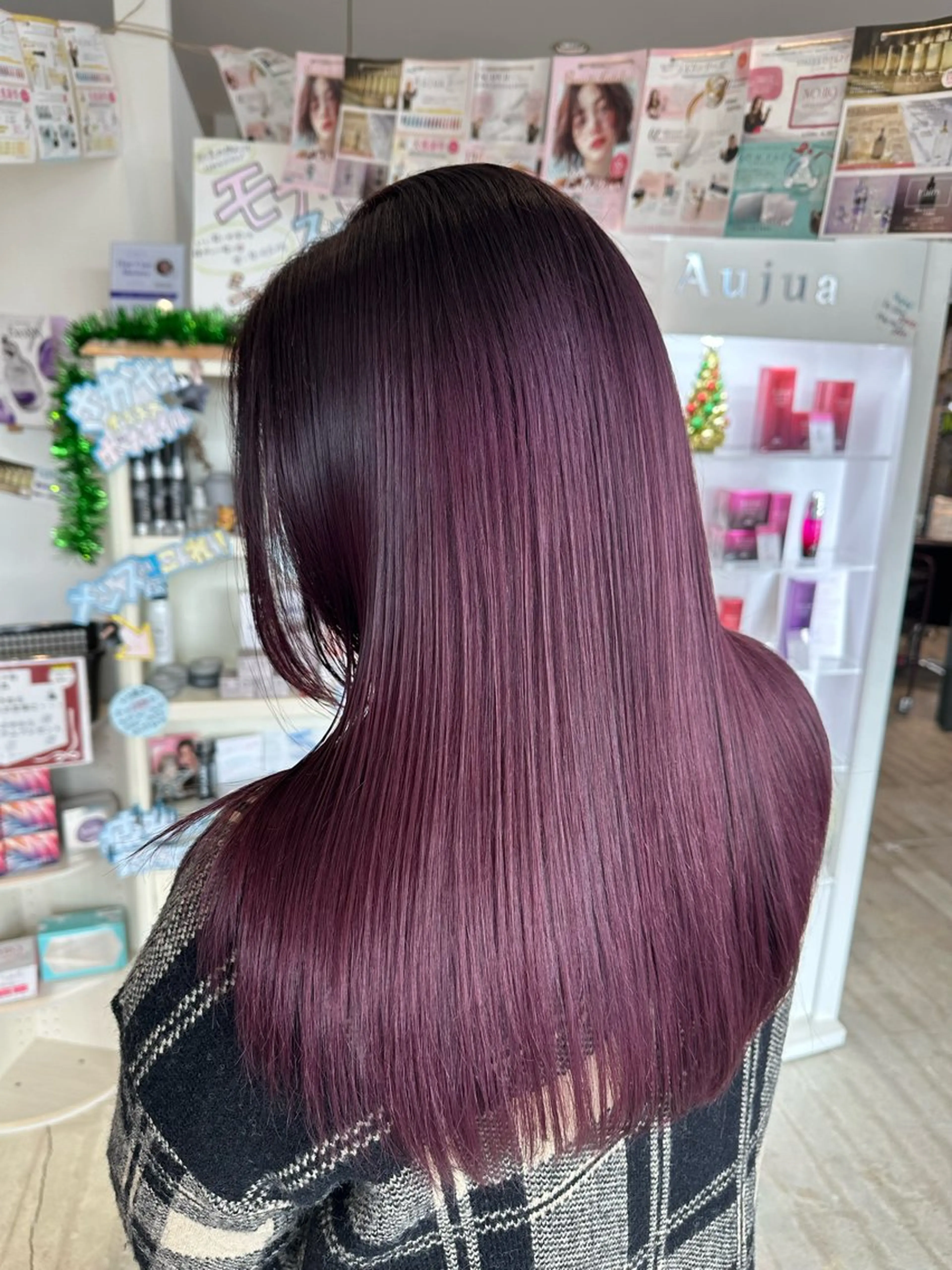 ロング 坂庭 美夢のヘアスタイル