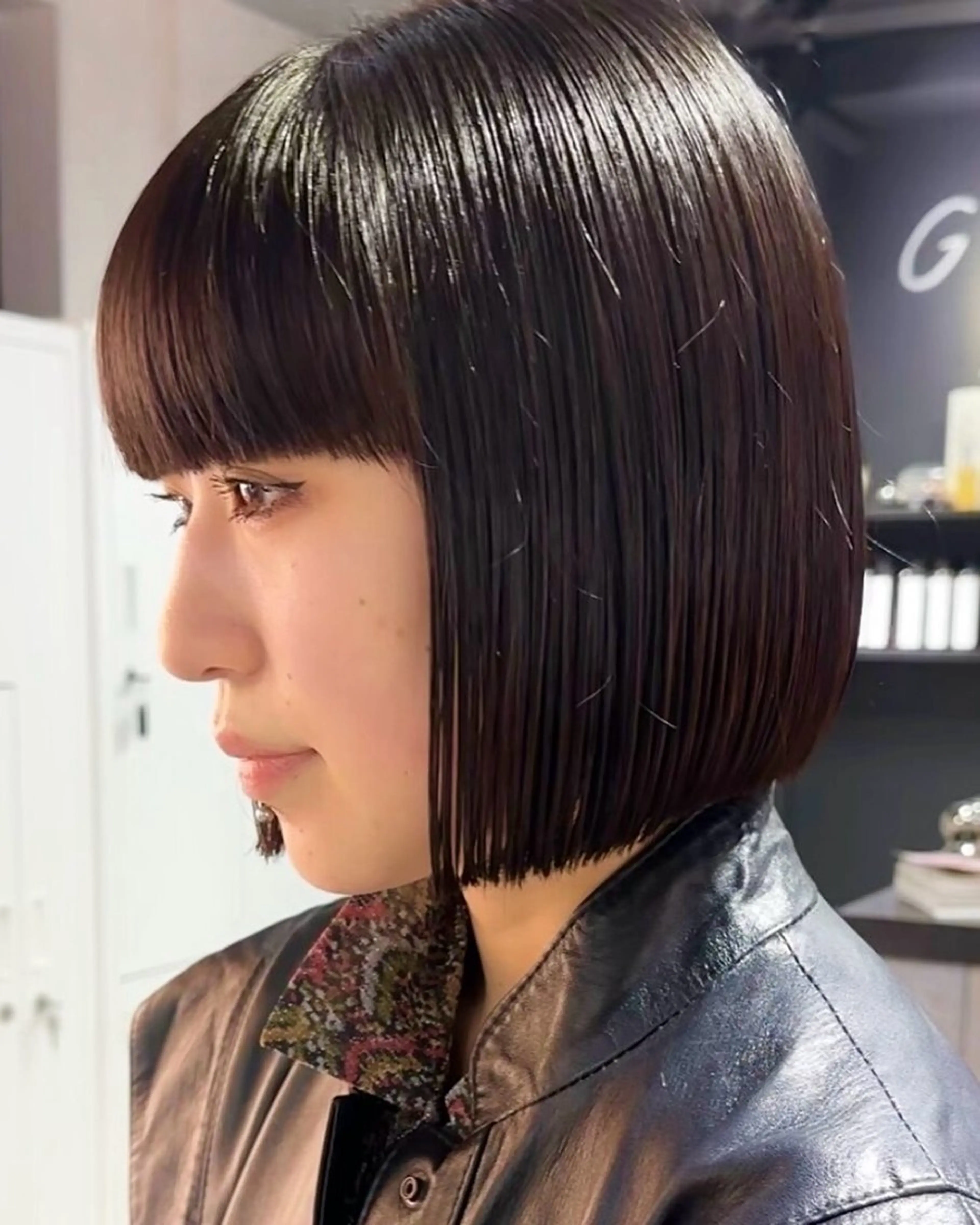 ショート カラー カット ヘアカラー トリートメント ボブ・レイヤー支持 No.1/Ryokiのヘアスタイル