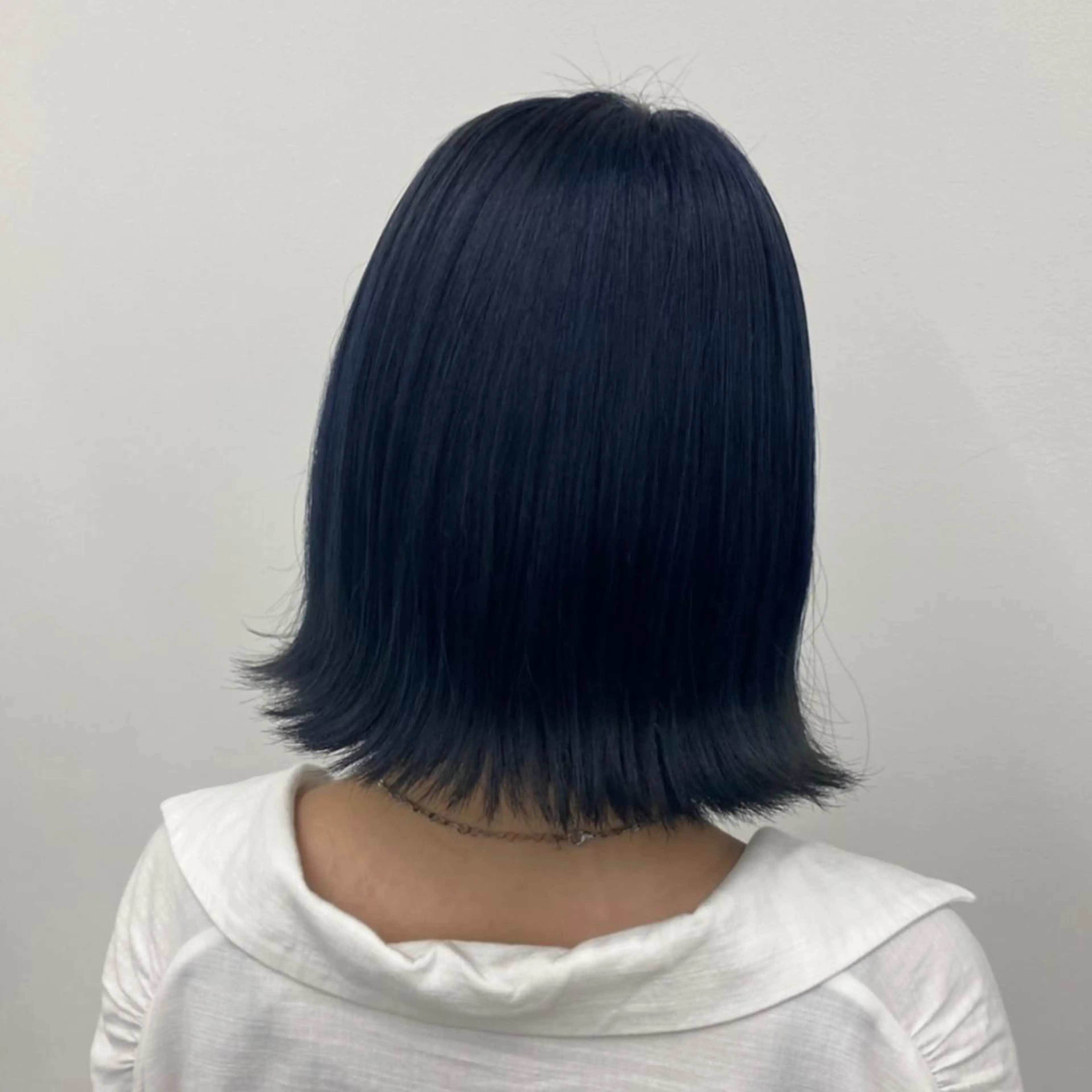 💙ブルーカラー💙 ダメージ90％カットのケアブリーチ使用❕の写真