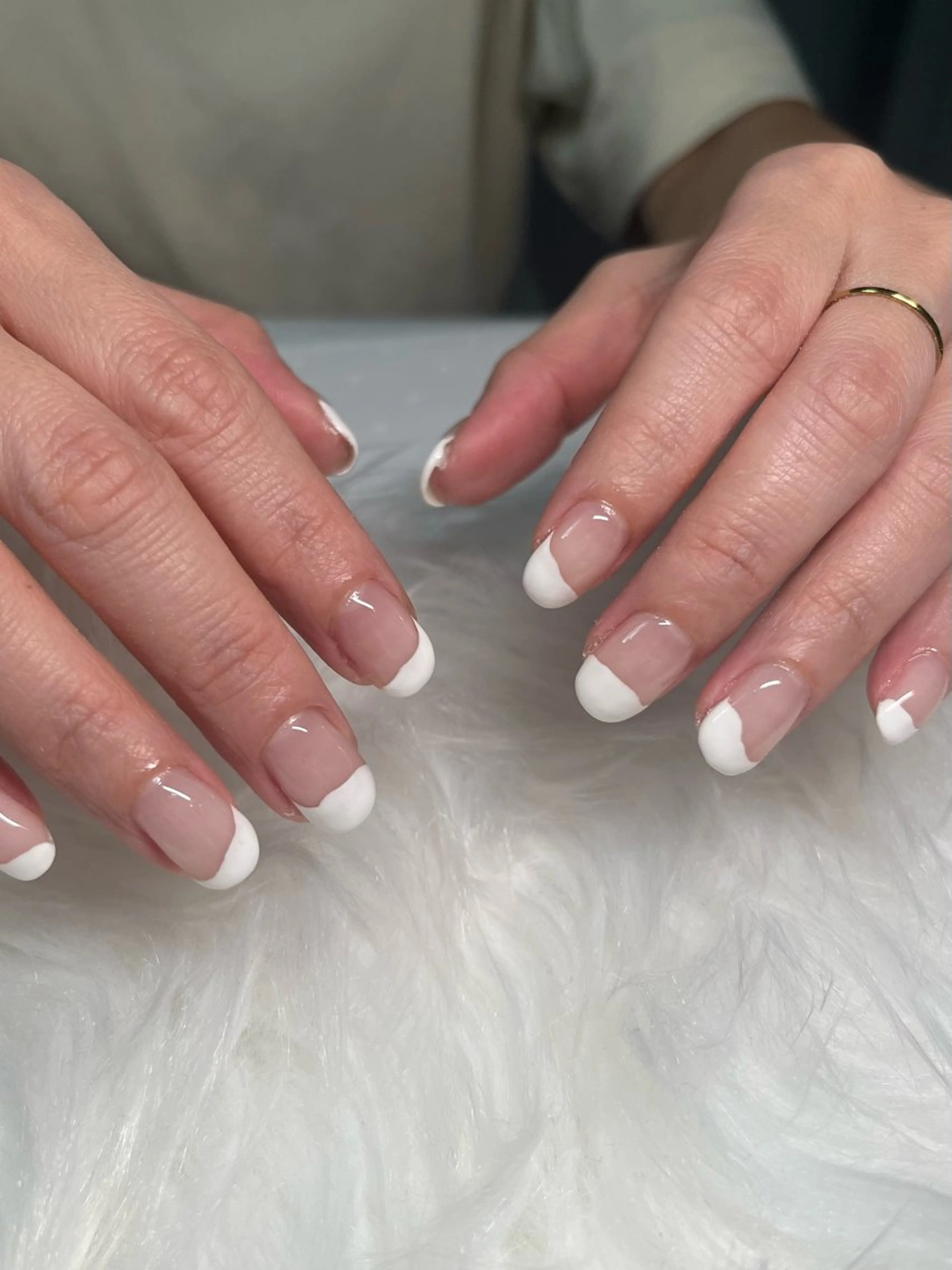 ネイル フレンチネイル ANNE 千葉松戸店 Ayamiのネイルデザイン