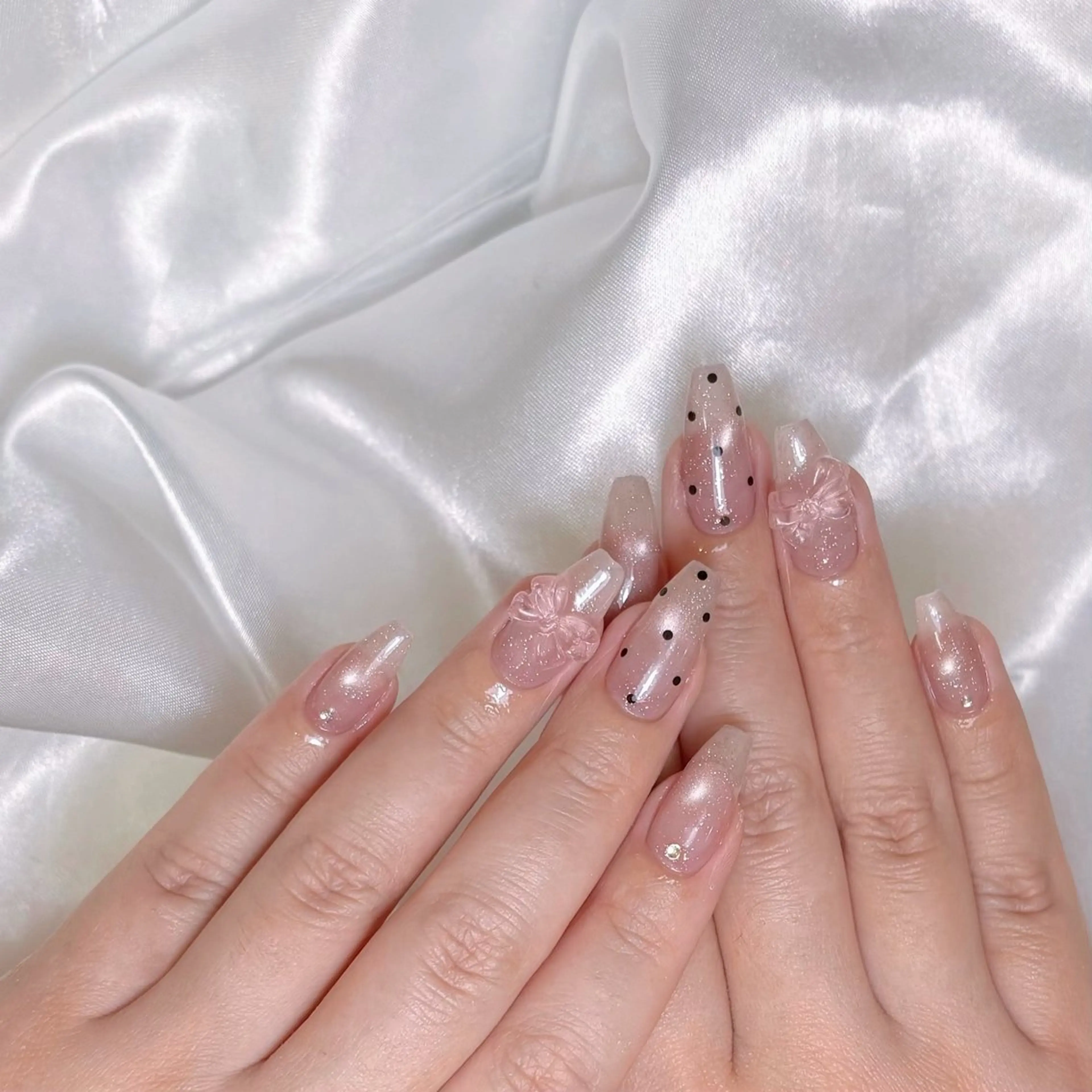 ネイル ハンドネイル エルバイノリコ🎀 堅田パラジェル取扱店のネイルデザイン