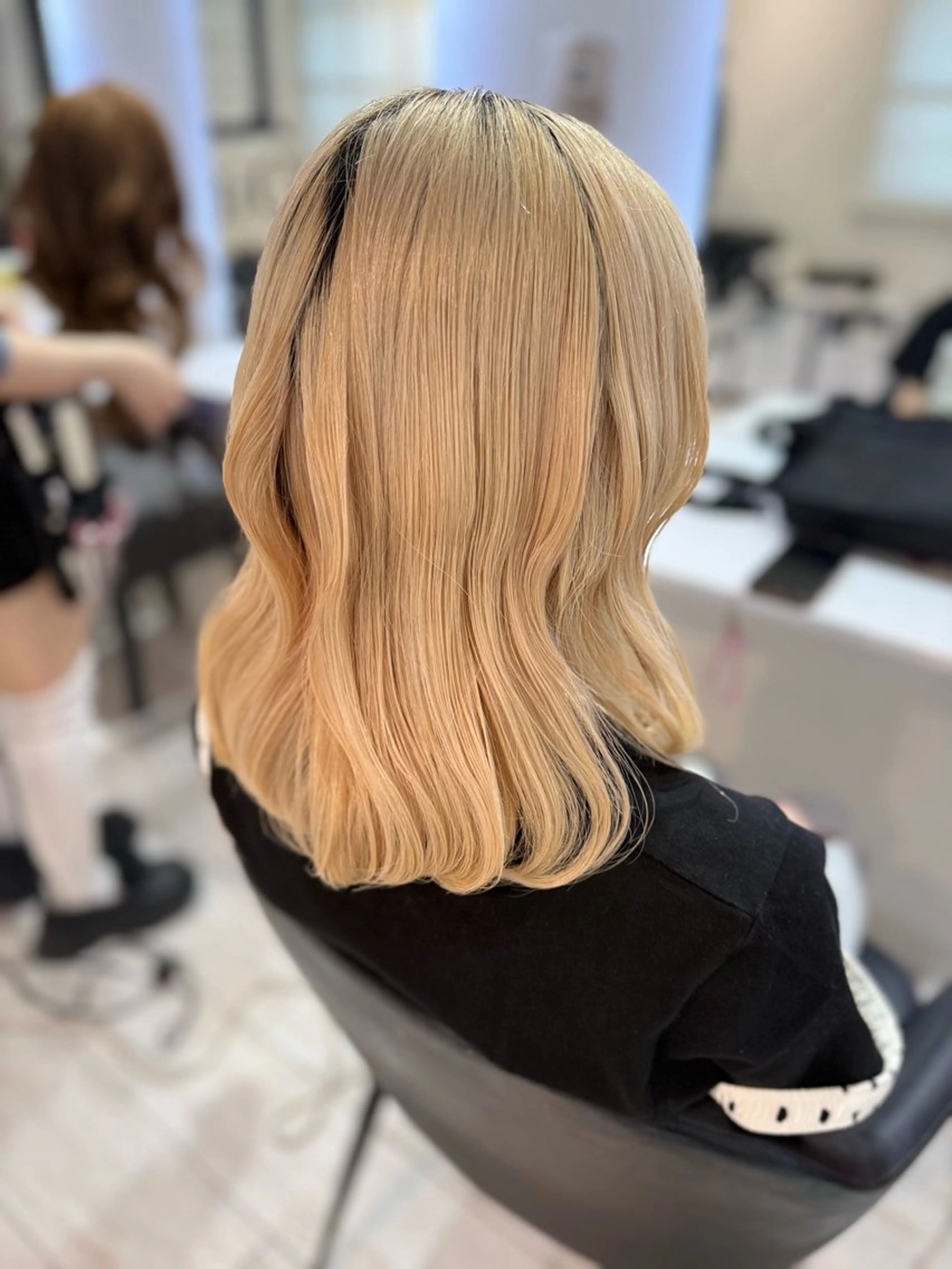 ミディアム ヘアアレンジ ヘアセット 谷田 心玲のヘアスタイル