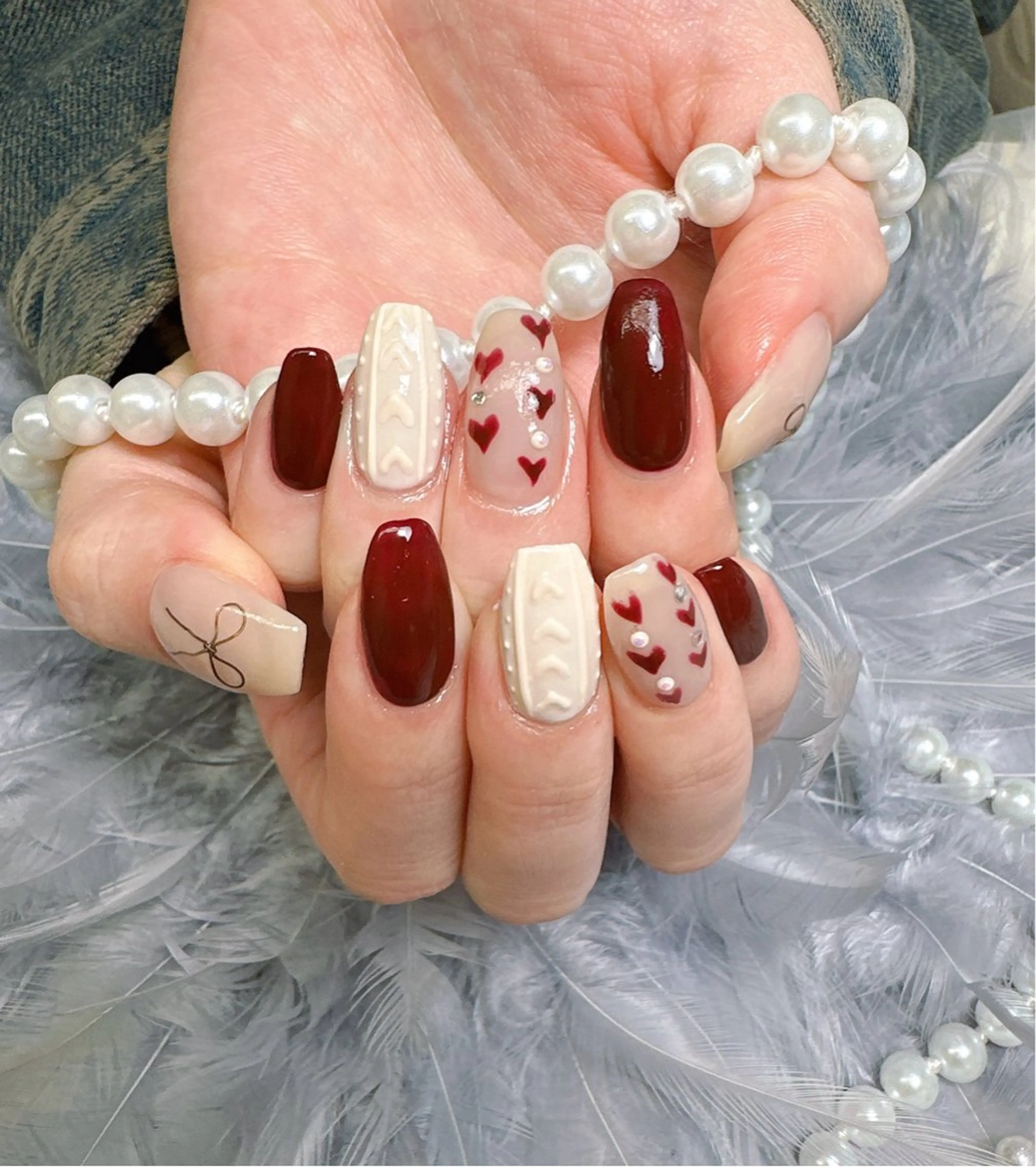 ネイル 持ち込み ハンドネイル Pretty Nail Salonのネイルデザイン