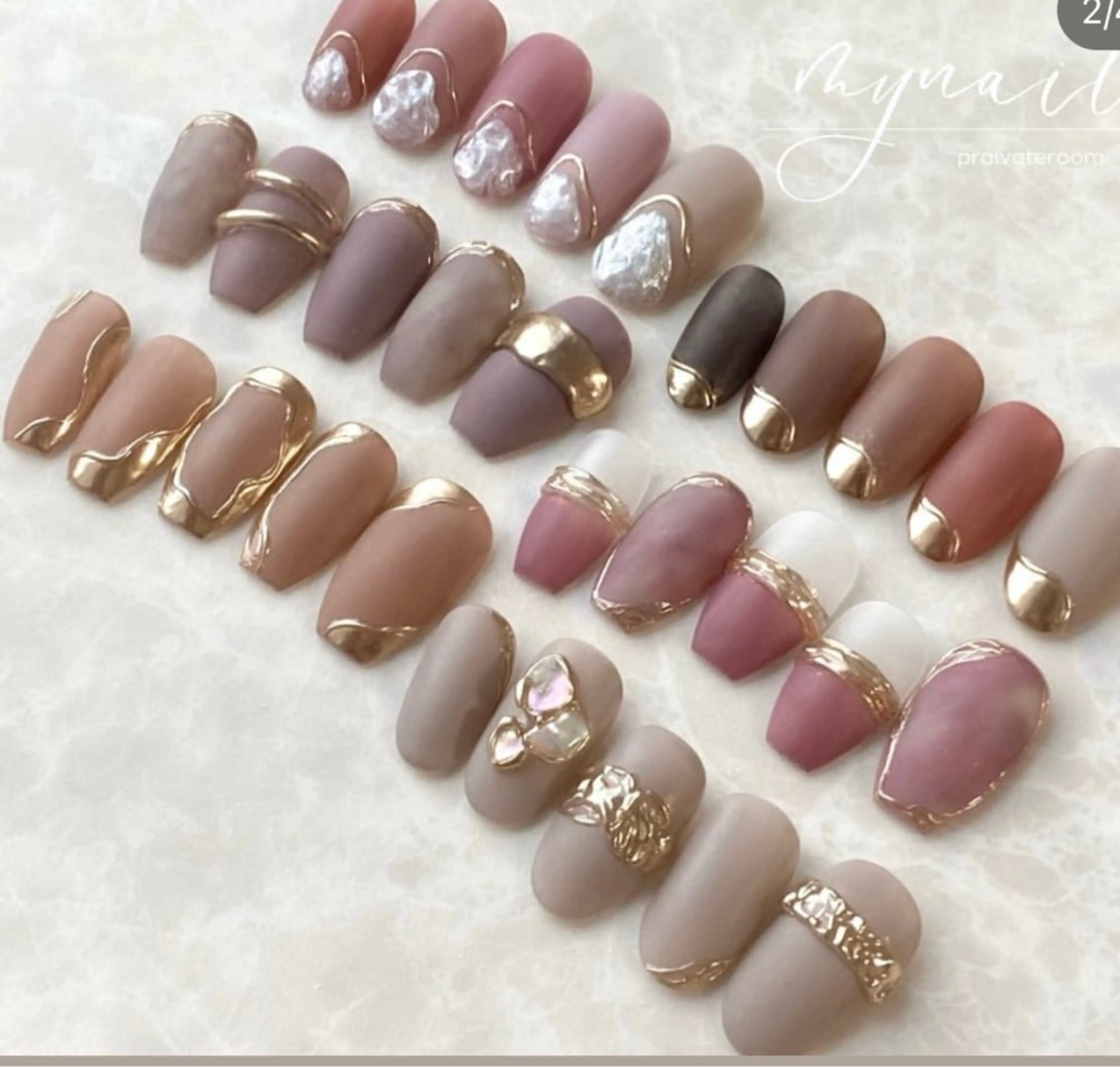 ネイル ハンドネイル VIP TRENDYのネイルデザイン