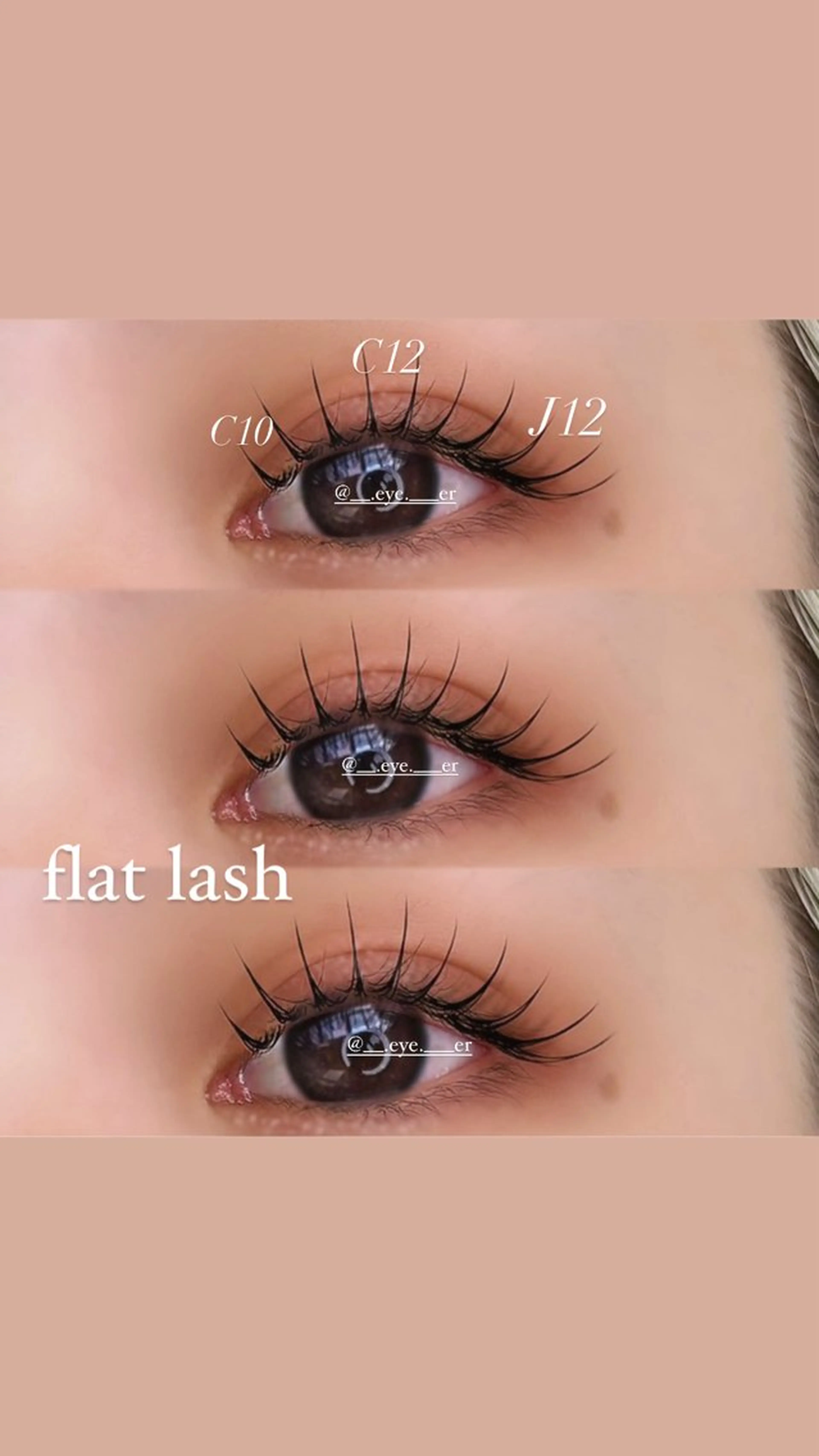 マツエク・マツパ LAUREL川崎店 ERIKO🐰束感♡のマツエク・マツパデザイン