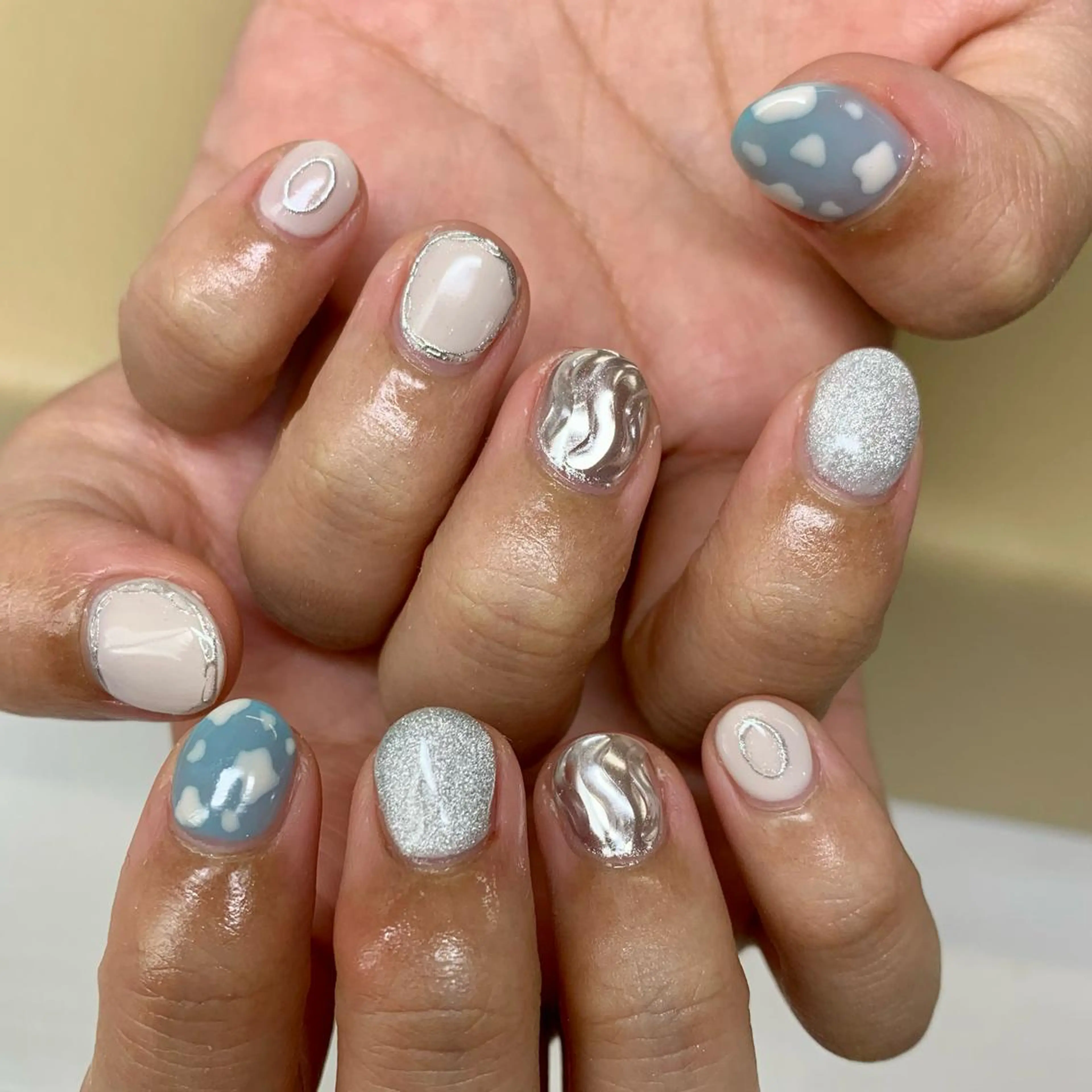 ネイル καρδιά -ｶﾙﾃﾞｨｱ-のネイルデザイン