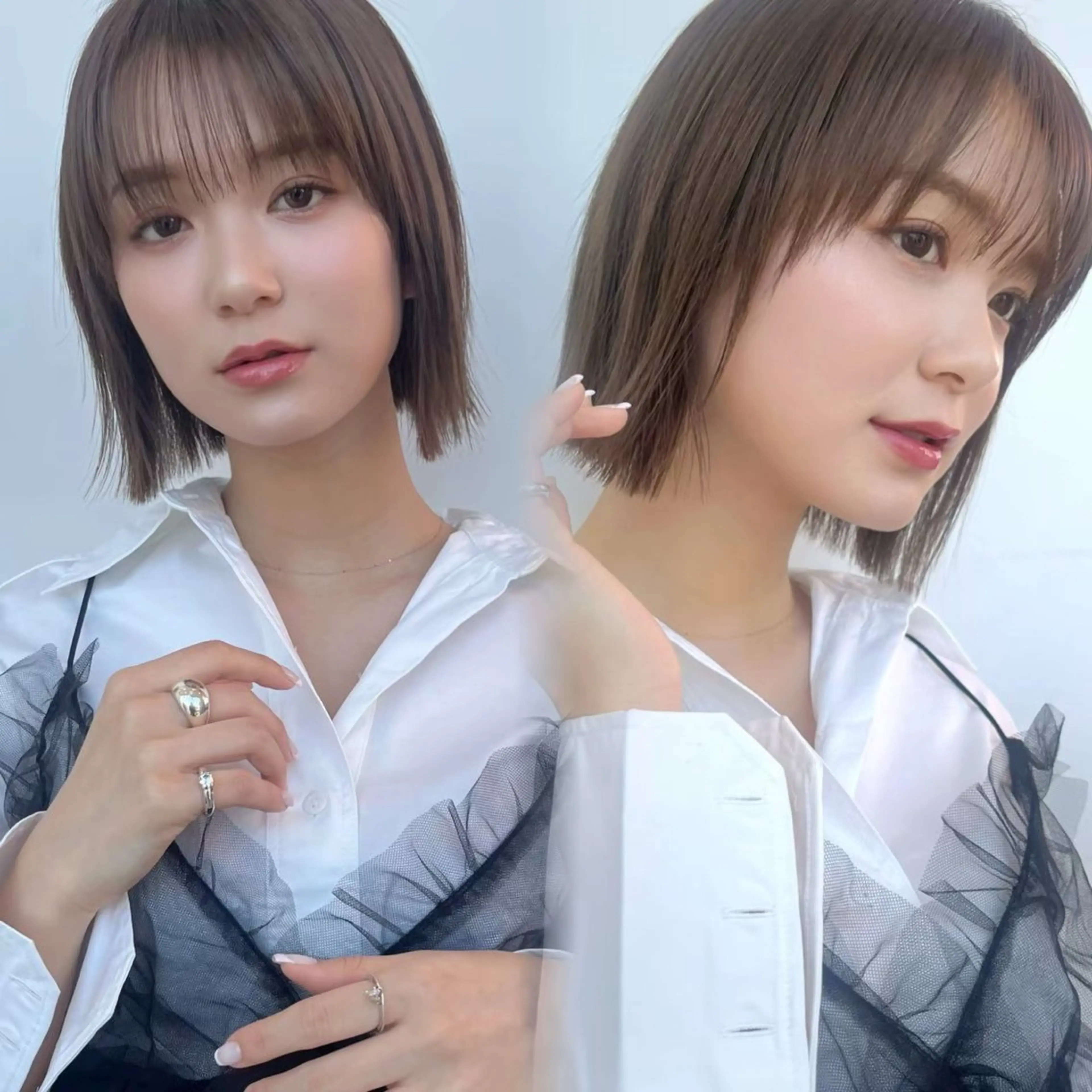 【❣️前髪のうねりが気になる方❣️】顔まわり縮毛矯正➕高保湿トリートメント（カットなし）の写真