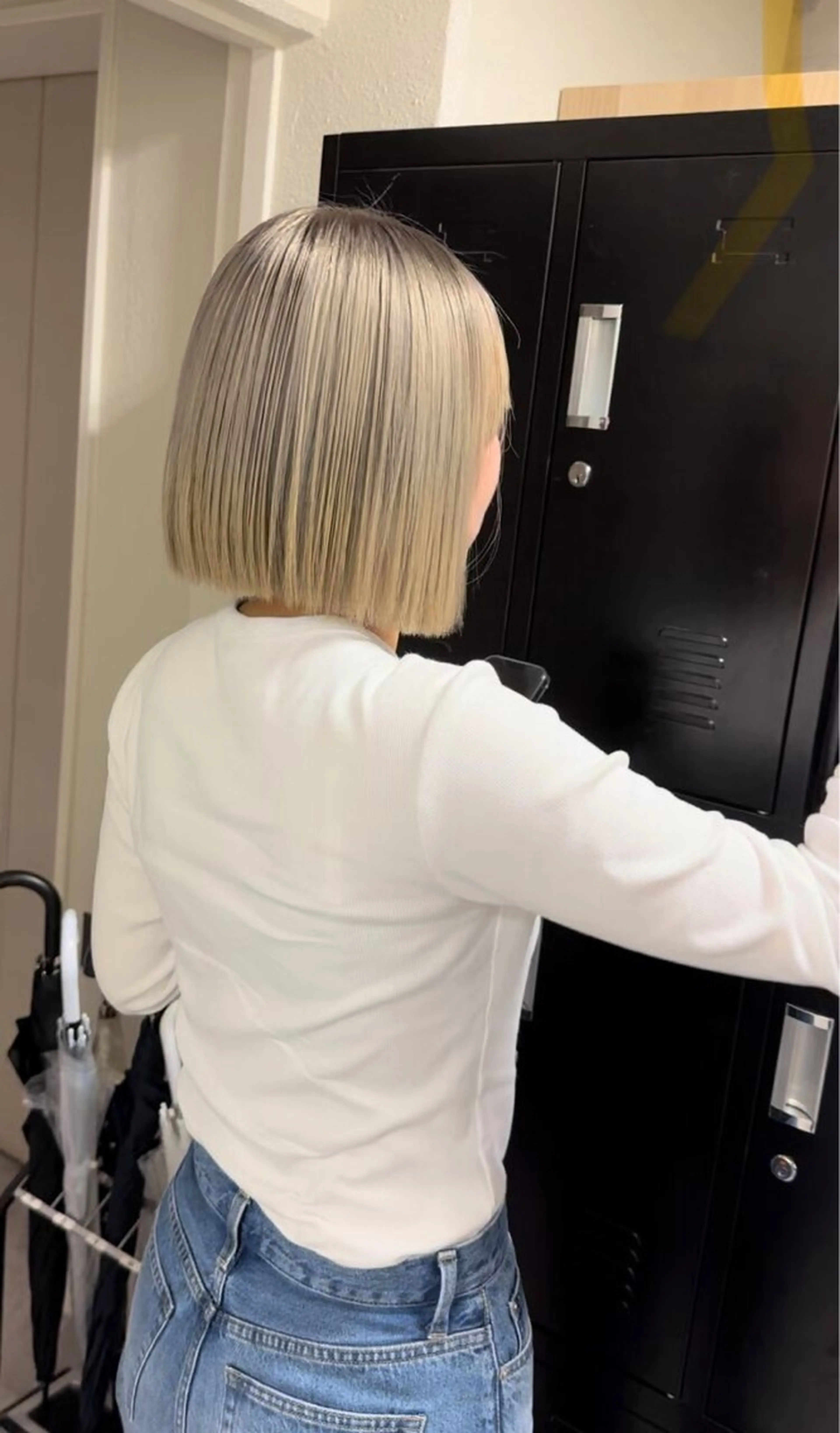 ショート ヘアカラー Maison髪質改善 レイヤー/三宮のヘアスタイル