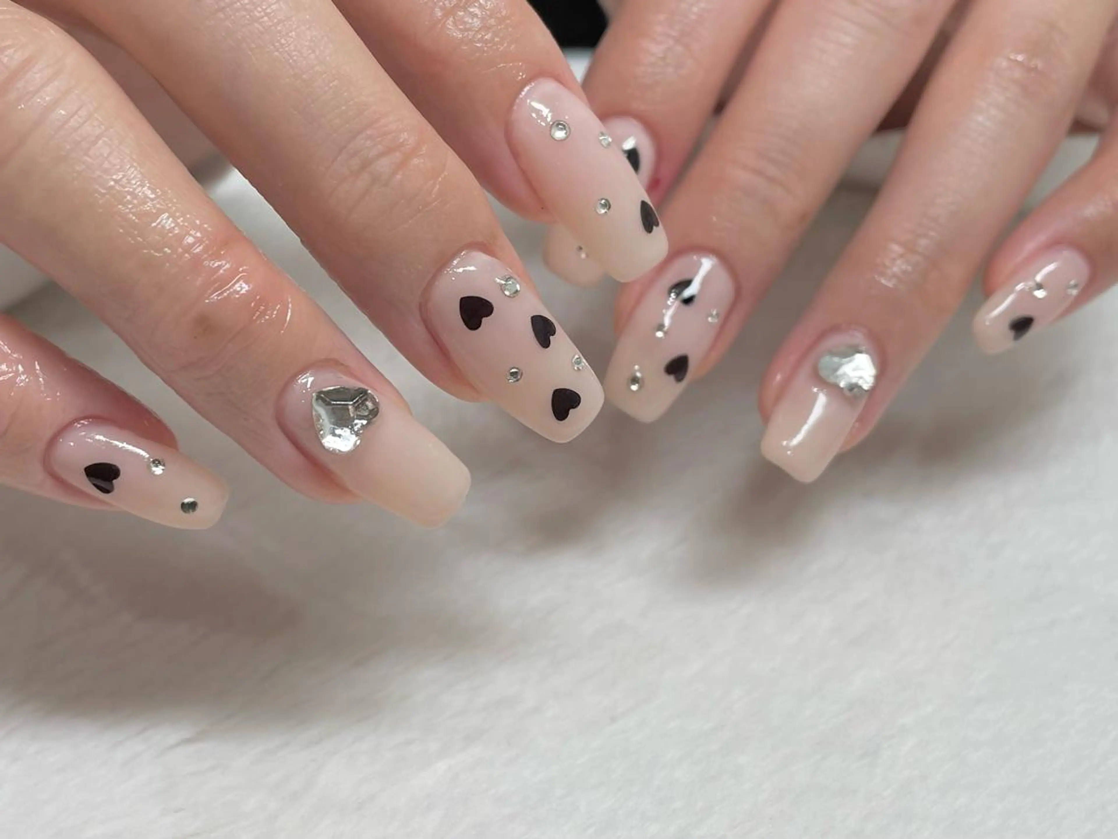 ネイル 持ち込み ハンドネイル riri-nail Rie Endoのネイルデザイン