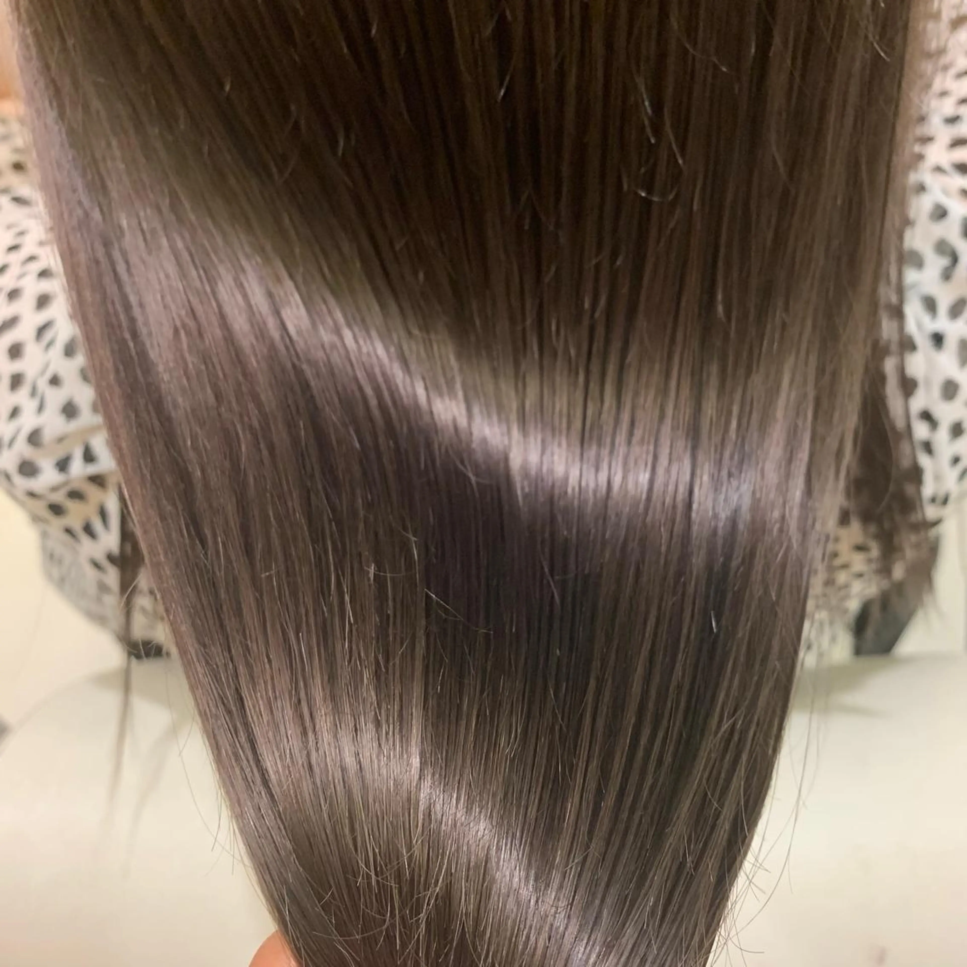 ロング クルミ🤍推し活 🎀ピンクカラーのヘアスタイル