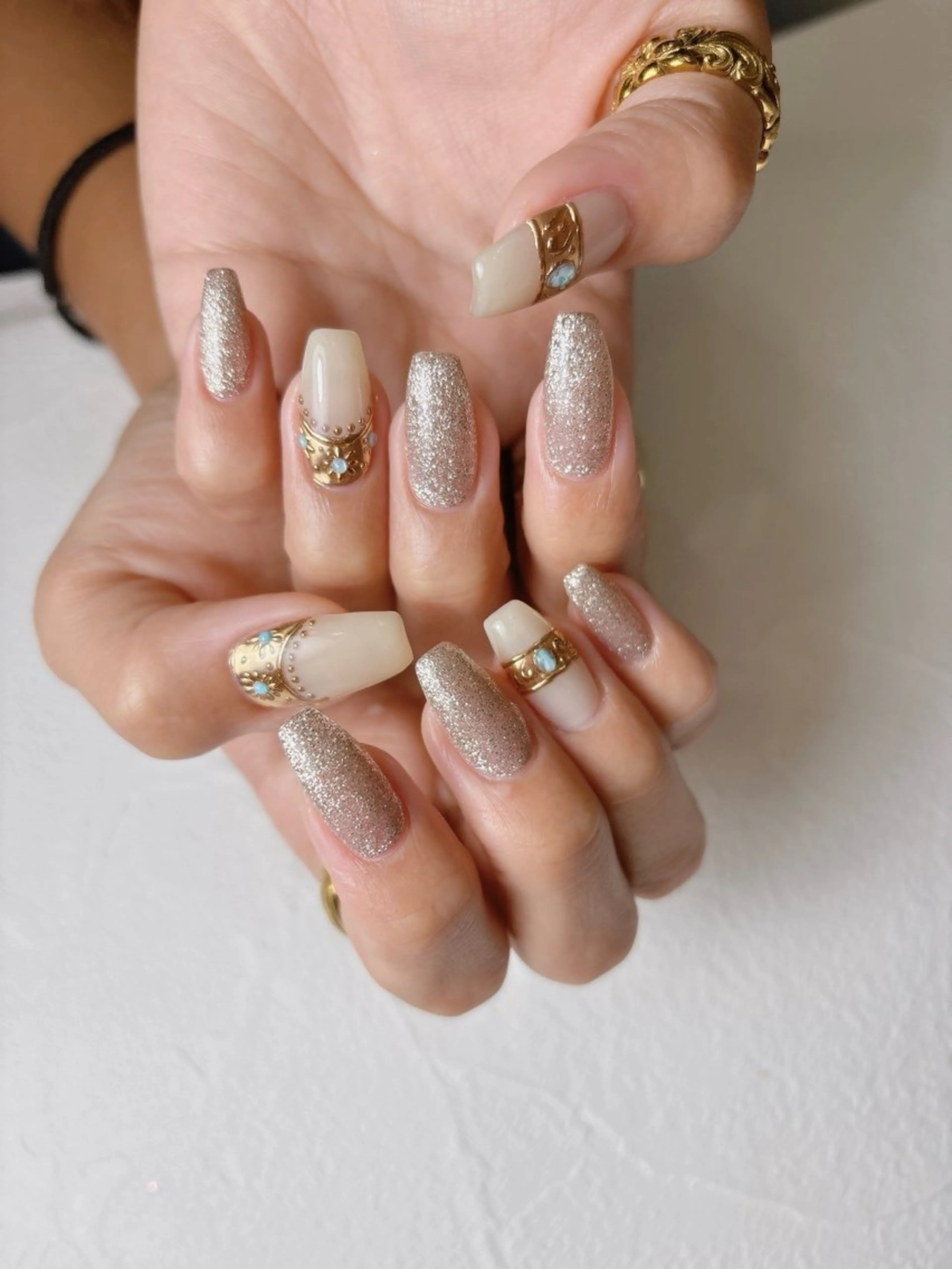 ネイル ハンドネイル Radia bykaonailsのネイルデザイン