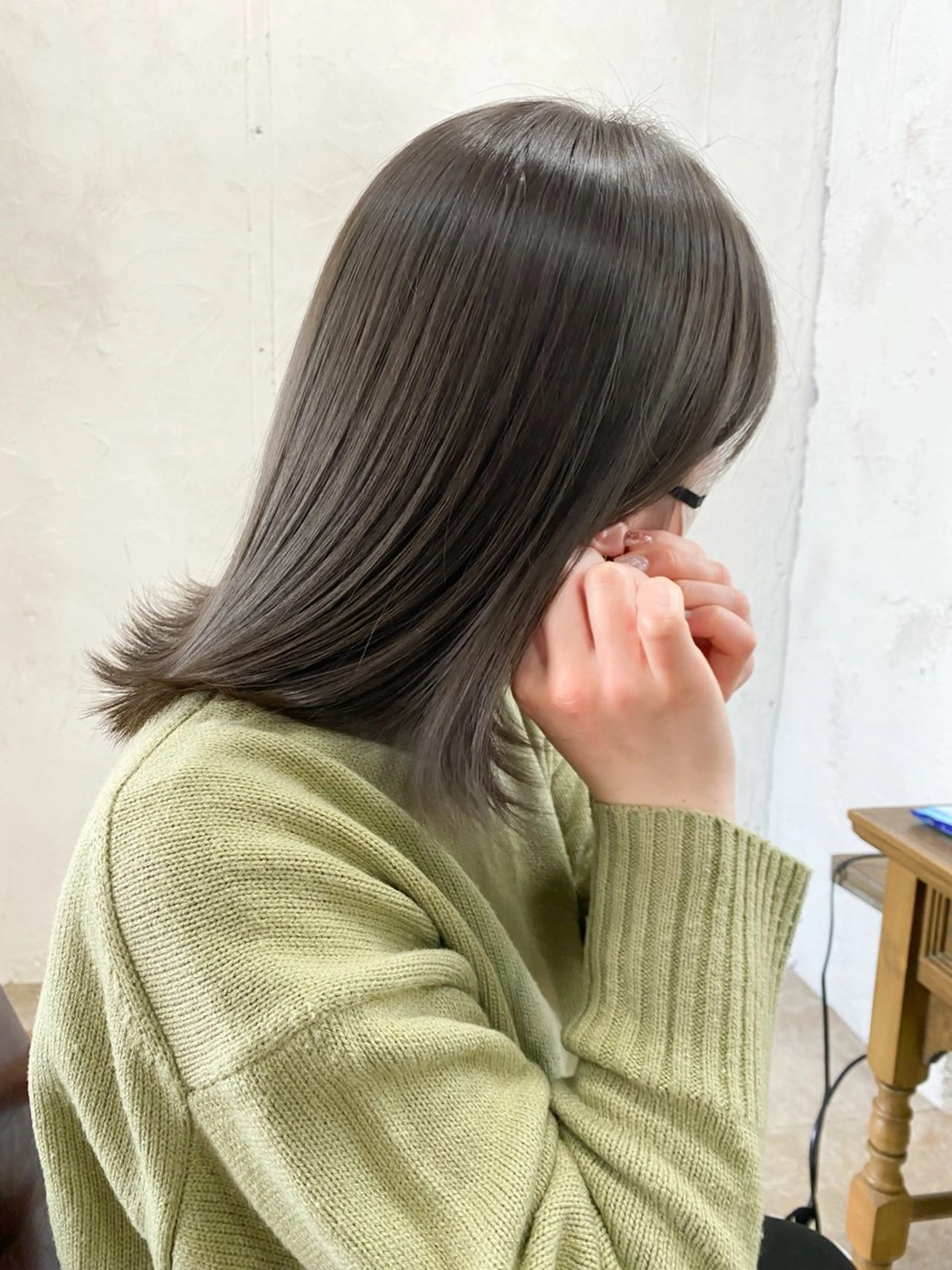 平日限定◎似合わせ小顔カット＋透明感カラー＋TOKIO無料🌸超音波ケアで乾燥知らずの艶髪へ✨究極の髪質改善が¥9800の写真