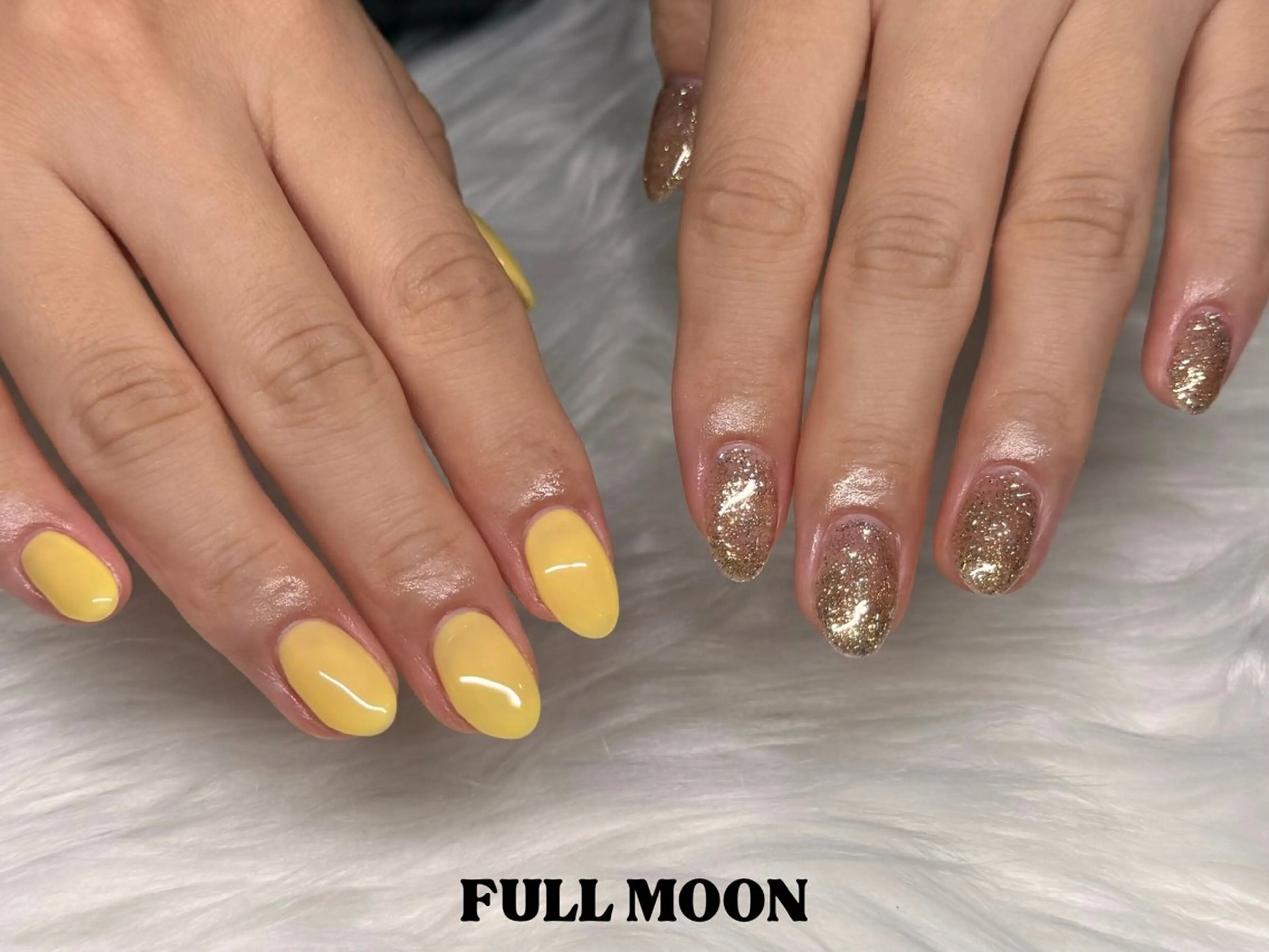 ネイル ハンドネイル FULL MOONのネイルデザイン