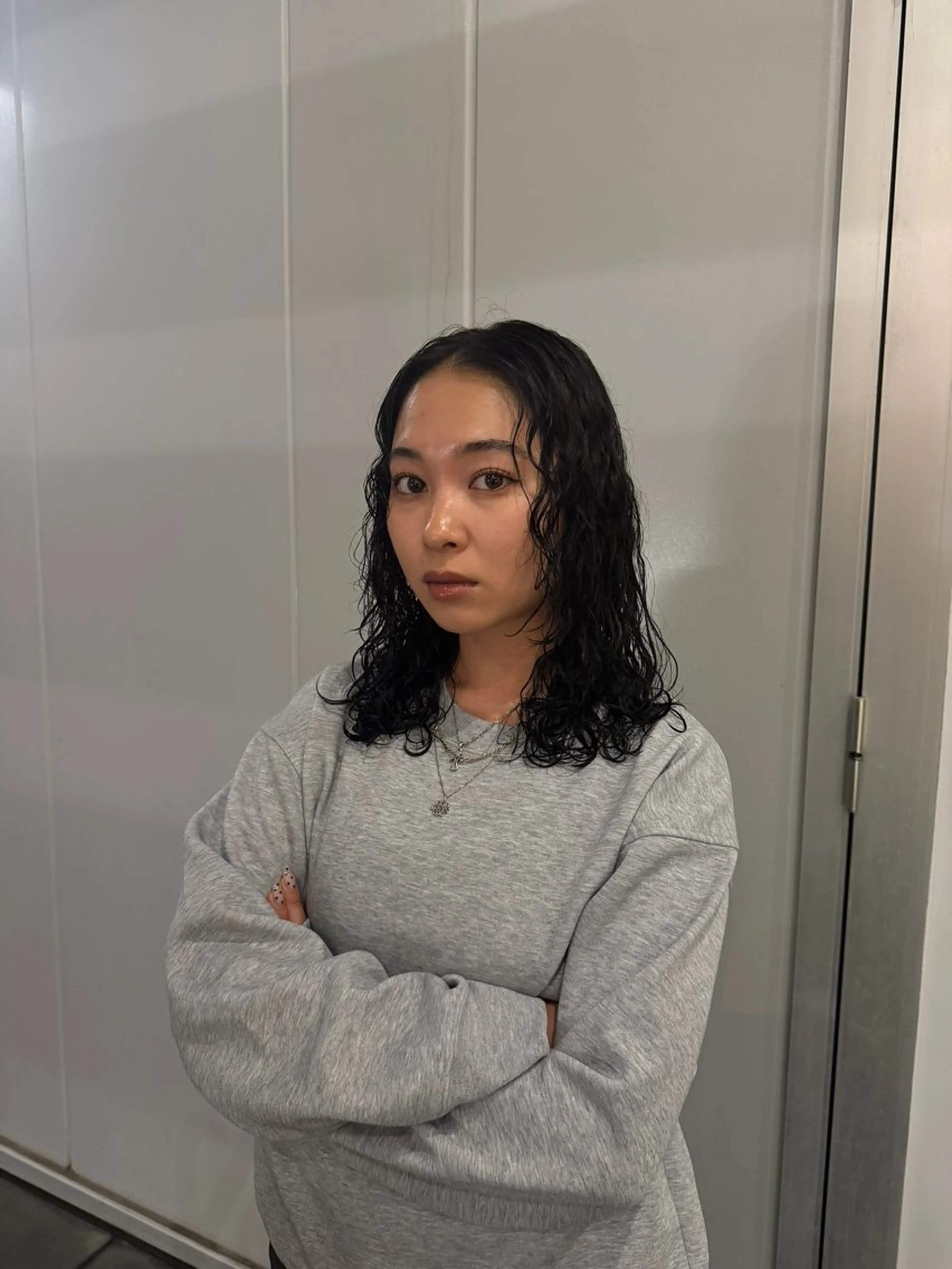 ミディアム ヘアカラー トリートメント 田中 蘭菜のヘアスタイル