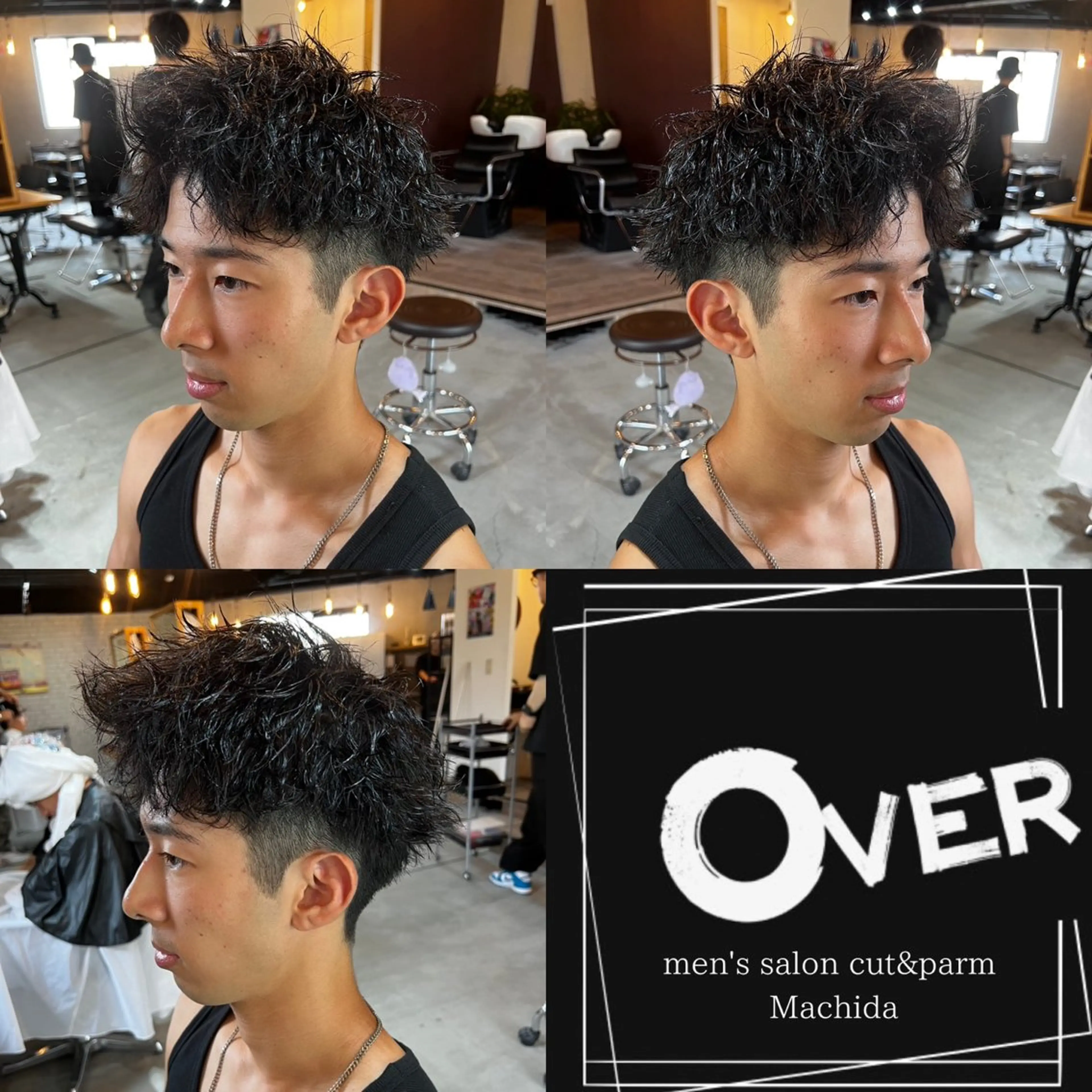 パーマ メンズ カット パーマ トリートメント メンズ&髪質改善縮毛 矯正【平山🔥拓哉】のヘアスタイル