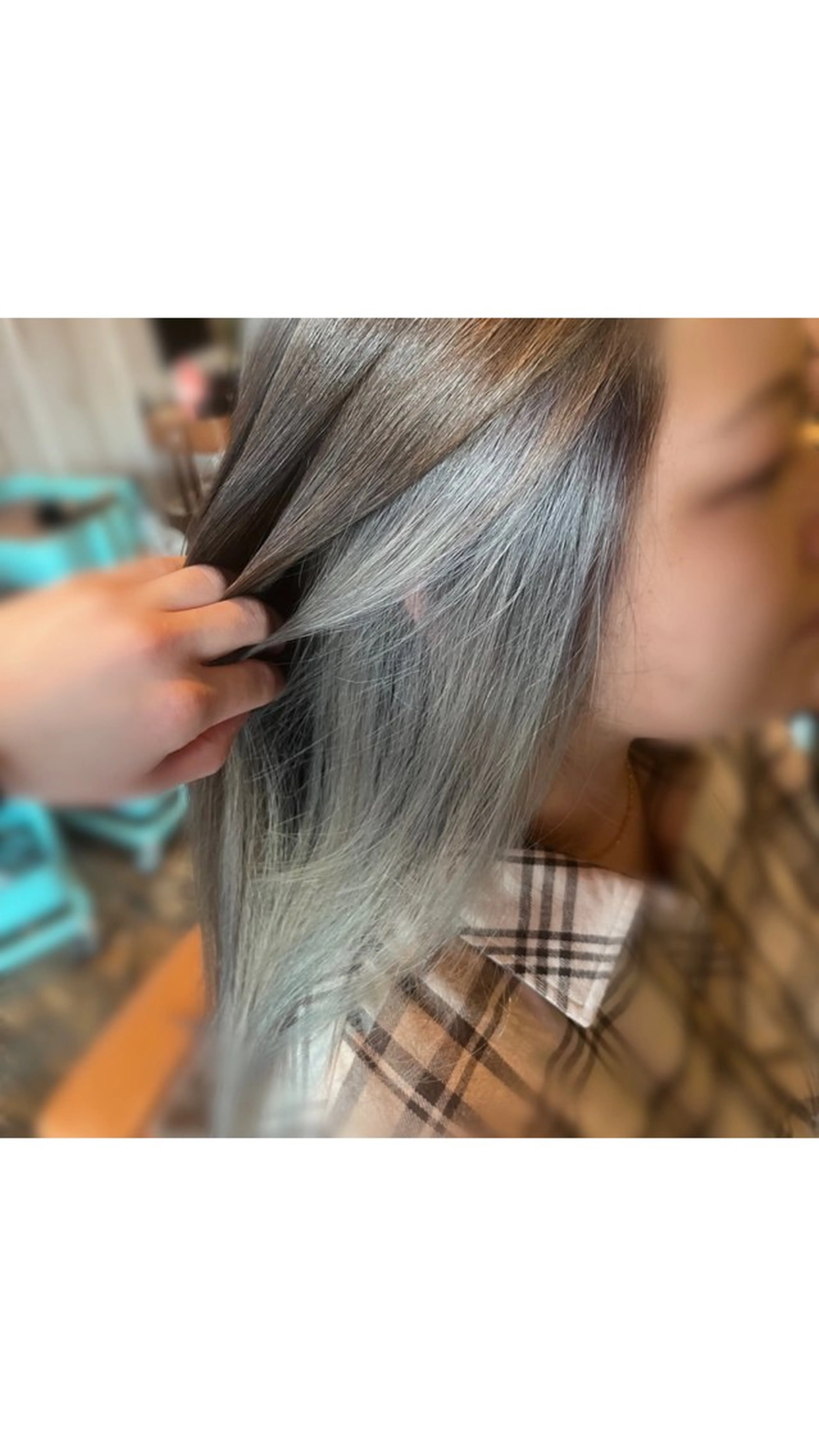 ロング カラー イヤリングカラー シルバー 竹谷 千佳子のエステ・リラクイメージ