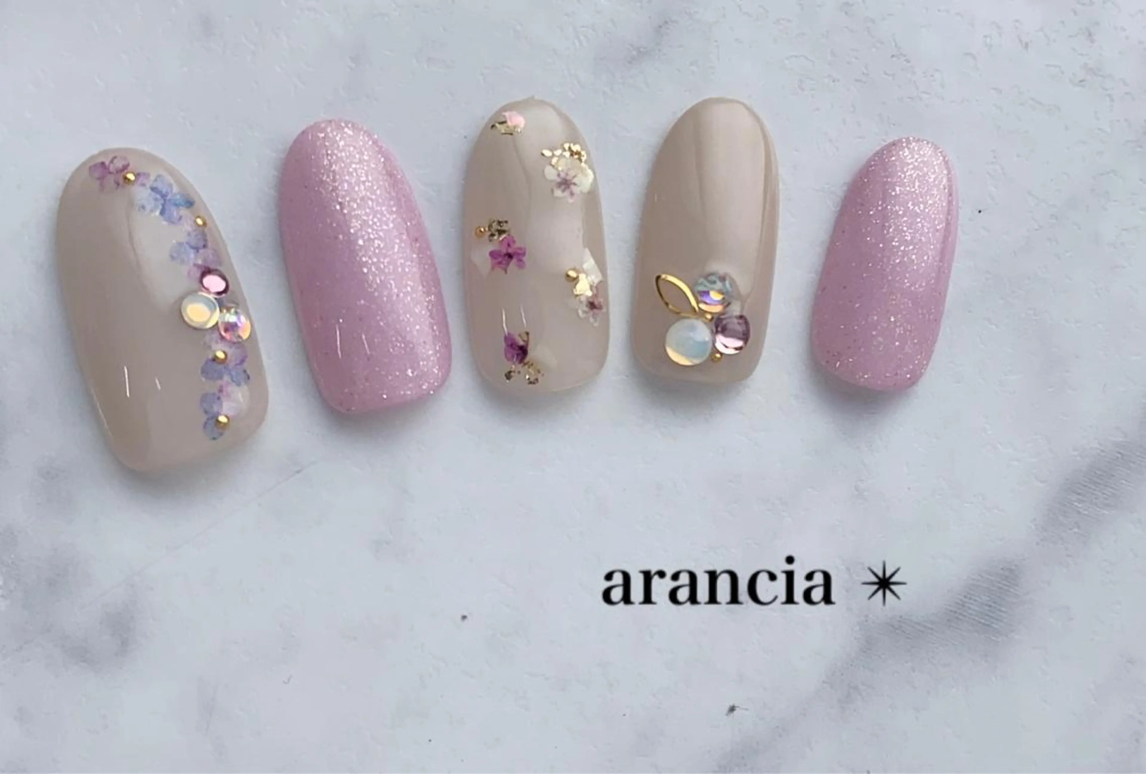 ネイル ハンドネイル arancia /moeのネイルデザイン