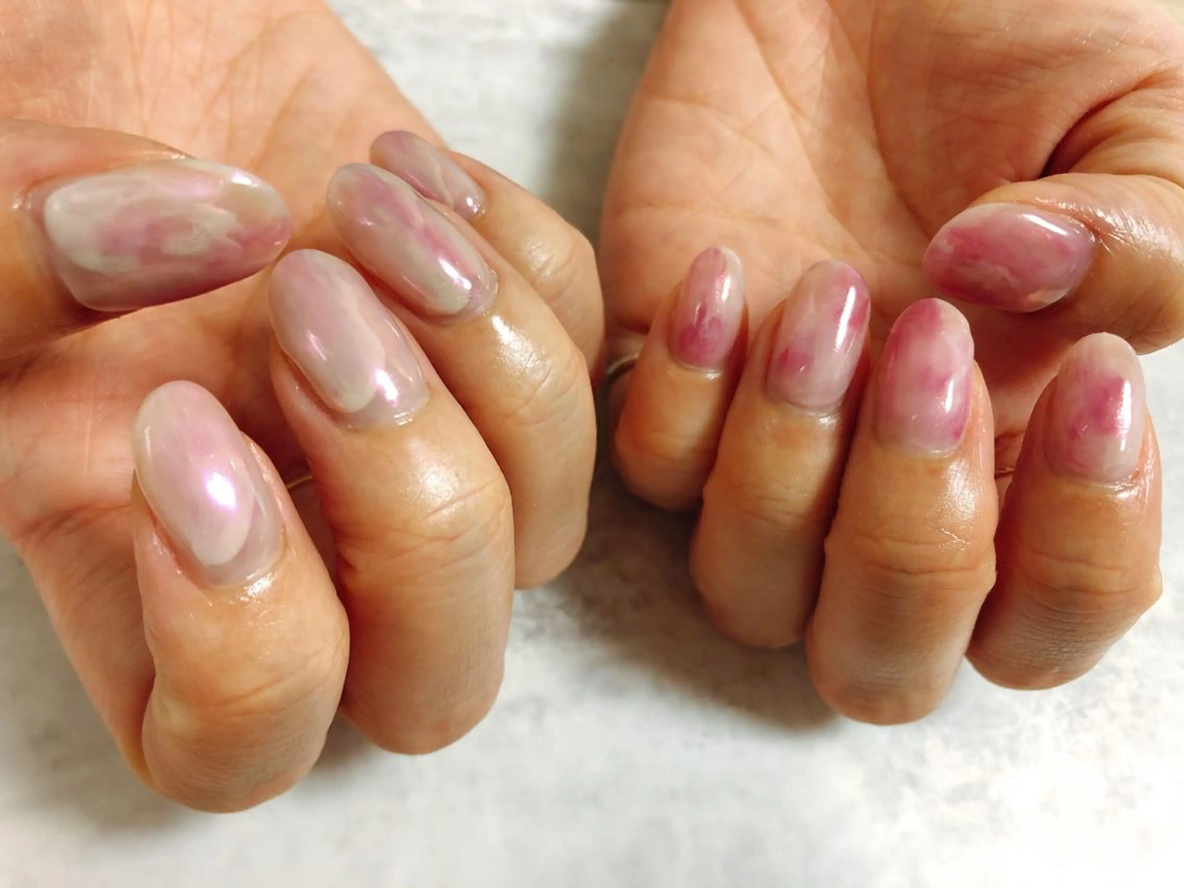 ネイル オーロラネイル 桜ネイル ニュアンスネイル kiki nail &brow二子玉川の眉毛・アイブロウイメージ