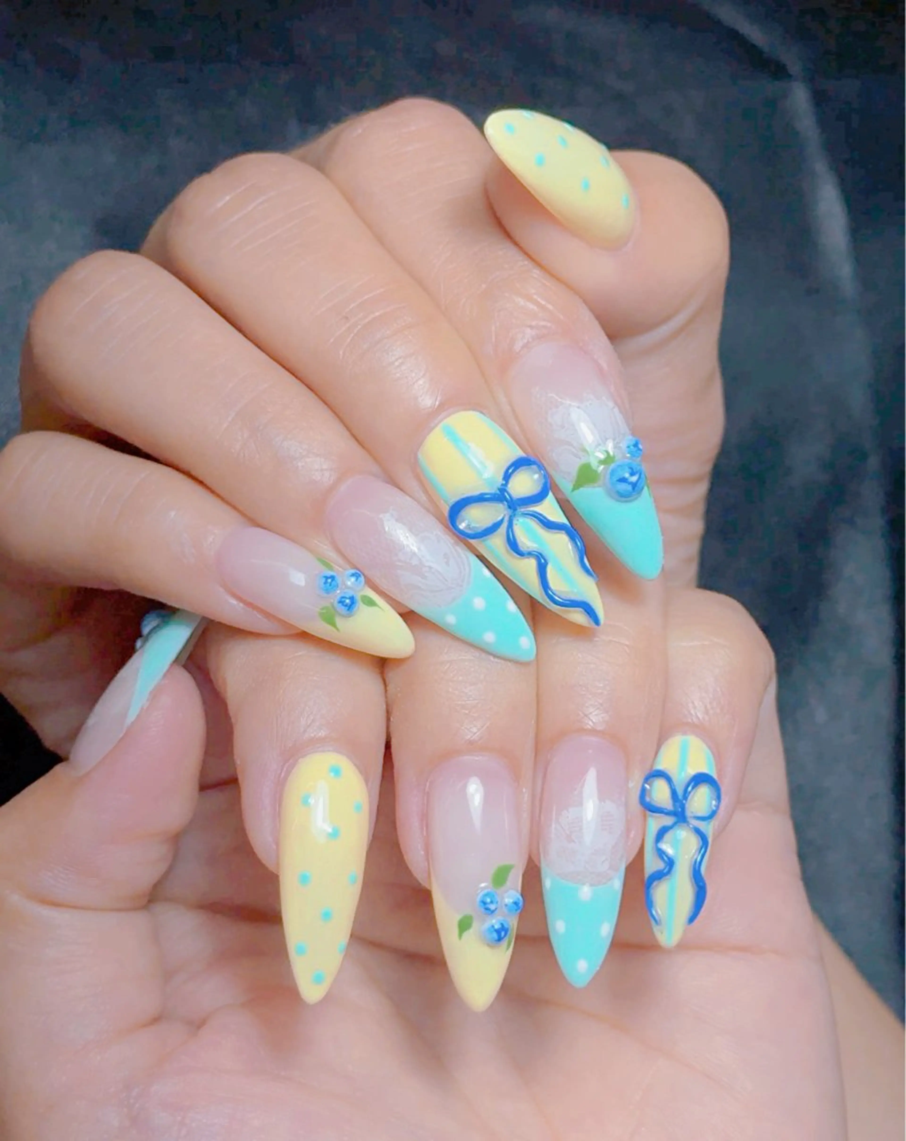 ネイル 韓国ネイル 持ち込み ニュアンスネイル ワンホンネイル ハンドネイル Mio Nailのネイルデザイン