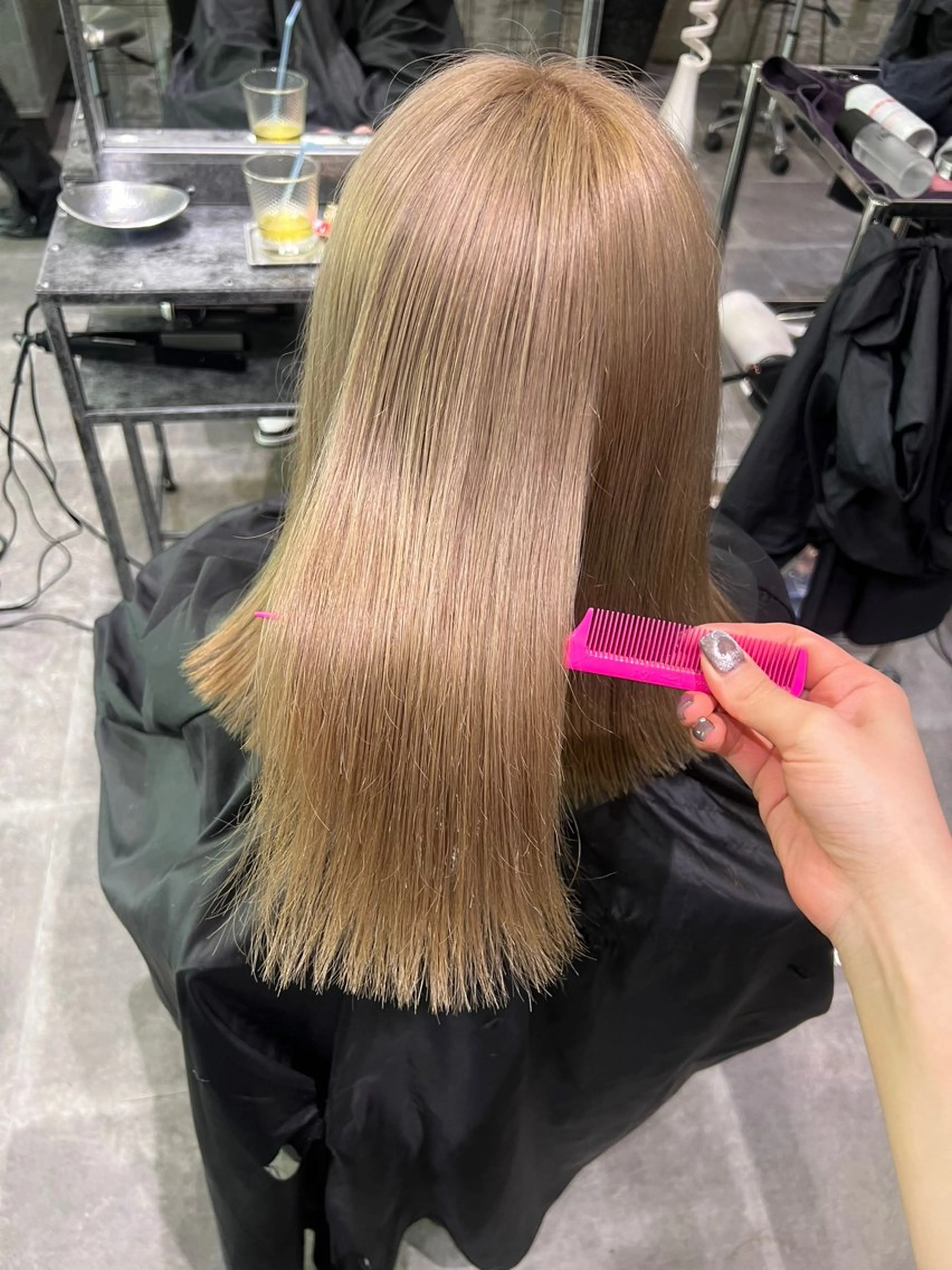 カラー カット ヘアカラー AYANE 韓国ヘア /レイヤーカットのヘアスタイル