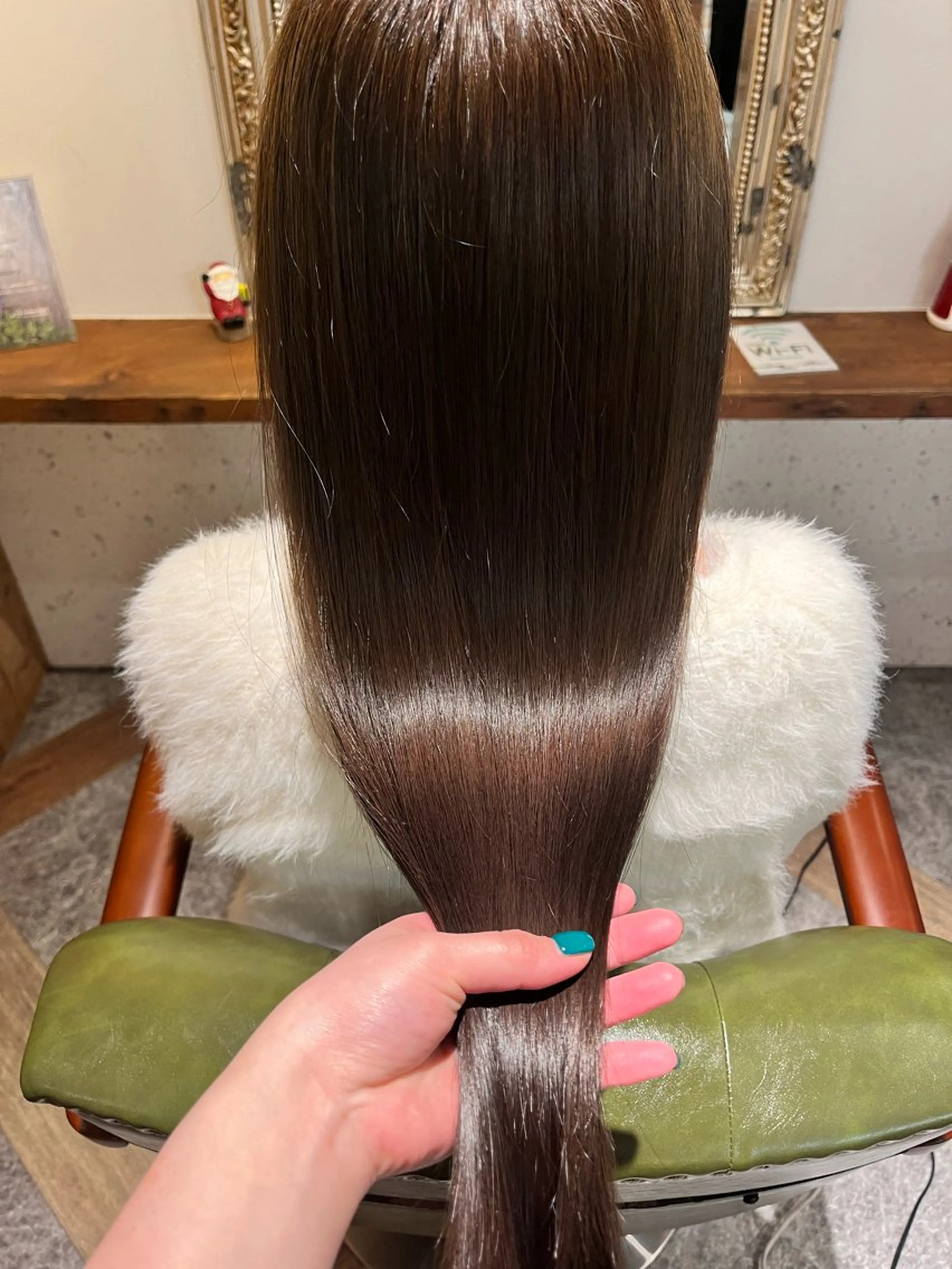 ロング カラー アッシュ アッシュブラウン ブラウンカラー 🍏Rio🍏 Color☆*。のヘアスタイル