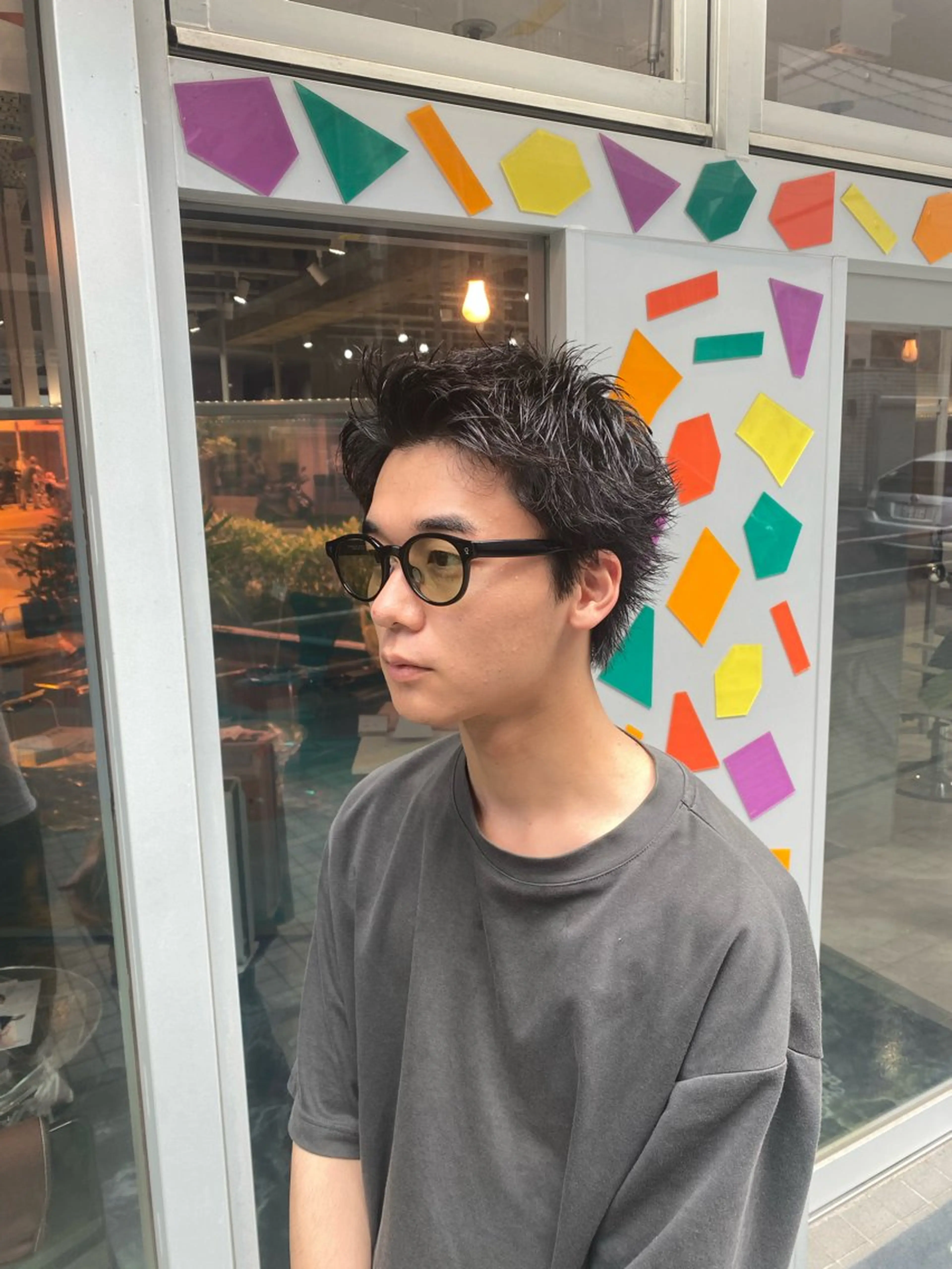 ショート メンズ スパイキーショート ショートヘア カット Riganuts王子 Hayato✂︎のヘアスタイル