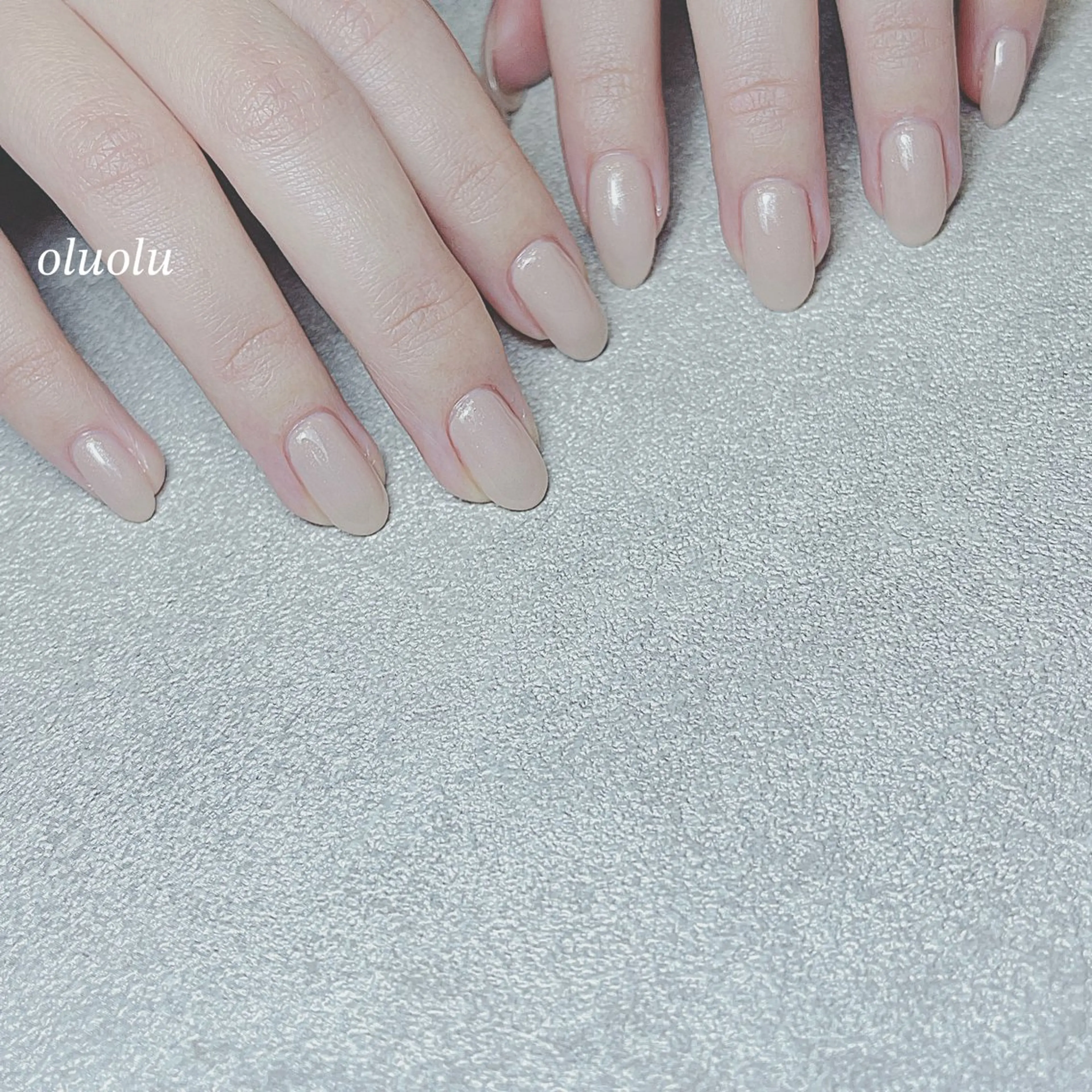 ネイル アートネイル フットネイル ニュアンスネイル オフィスネイル ワンカラーネイル 大村 紬華のネイルデザイン