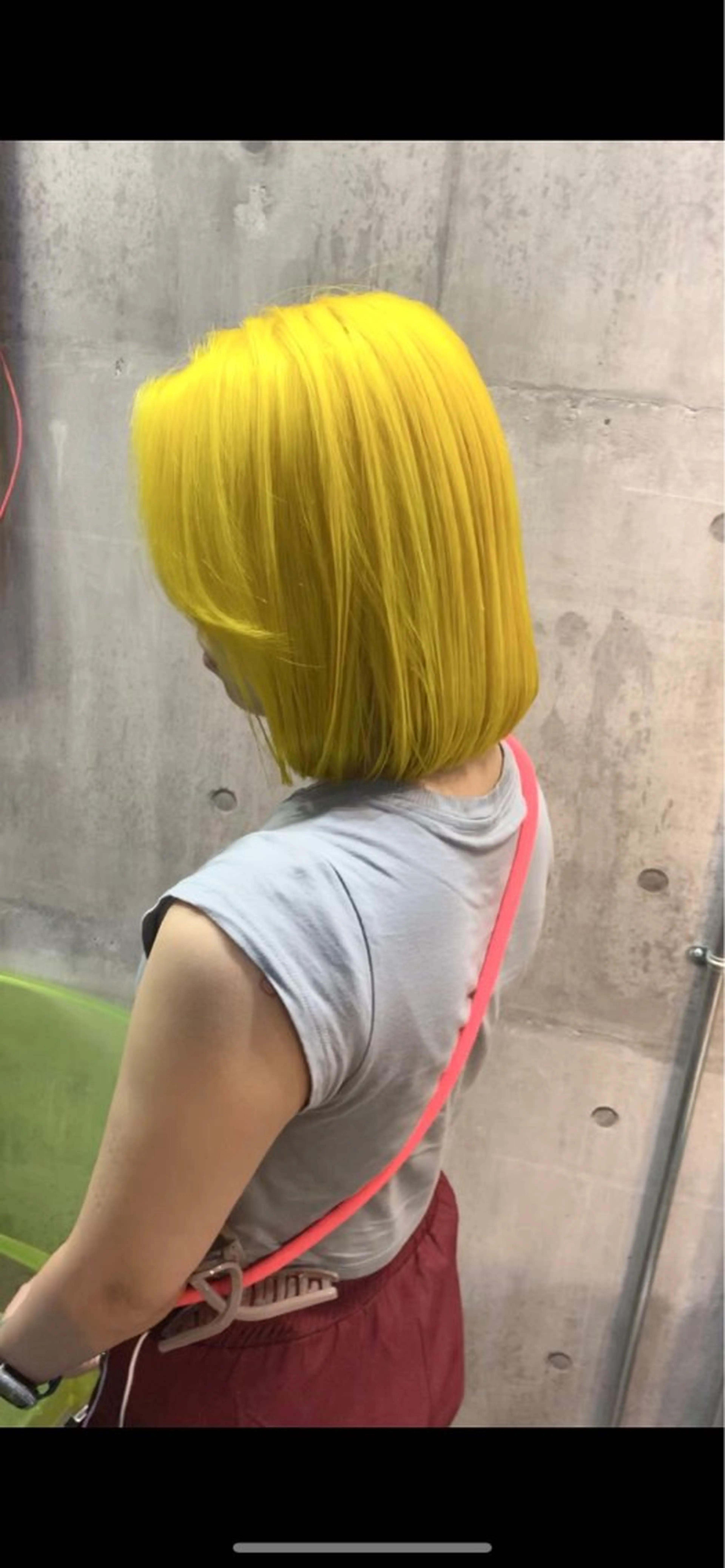 ショート カラー ヘアカラー トリートメント ハイトーン/メンズ/ ウルフ特化   小松のヘアスタイル