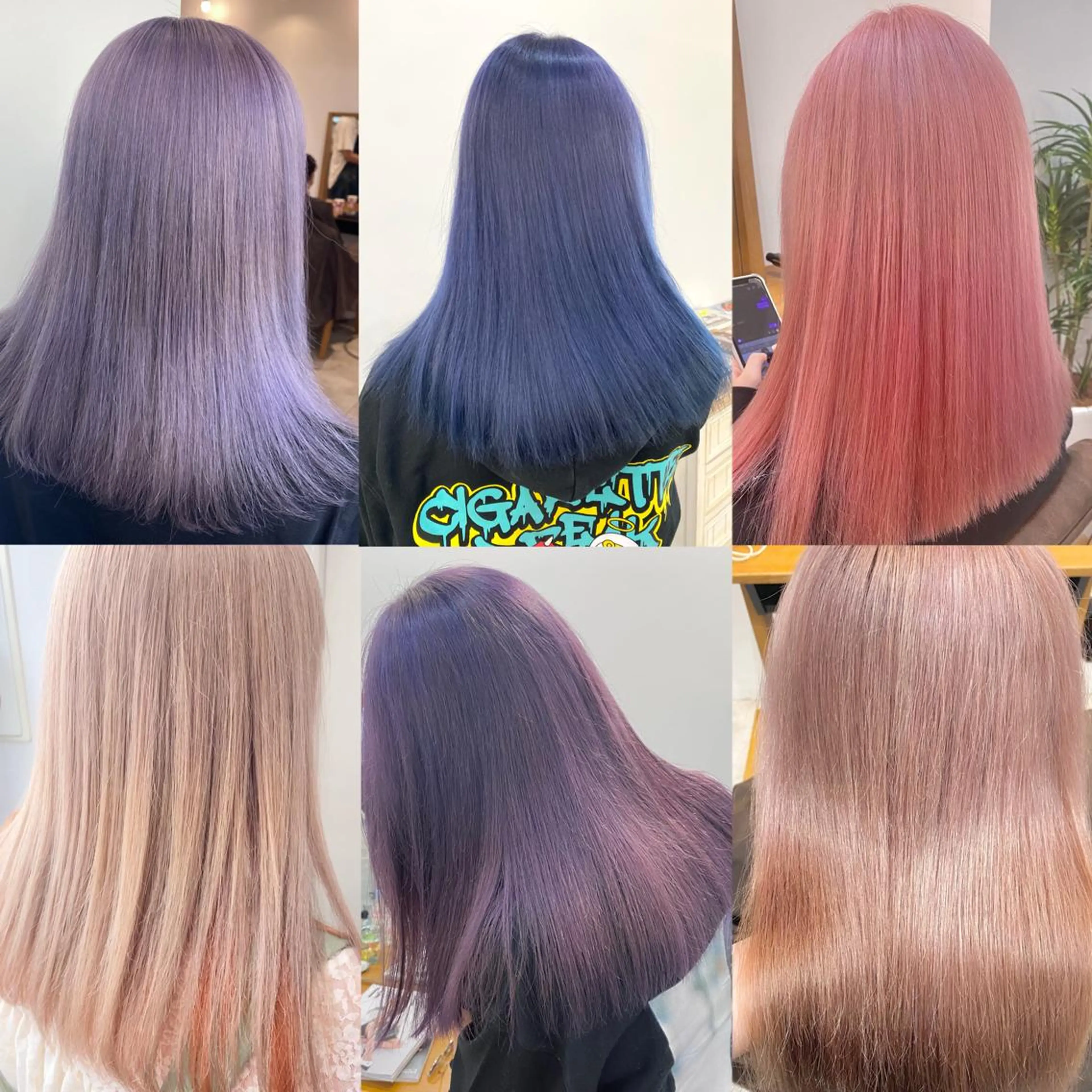 ロング ヘアカラー トリートメント little salt 渋谷店所属・akina*ブリーチ ♡トレンドヘアのヘアスタイル