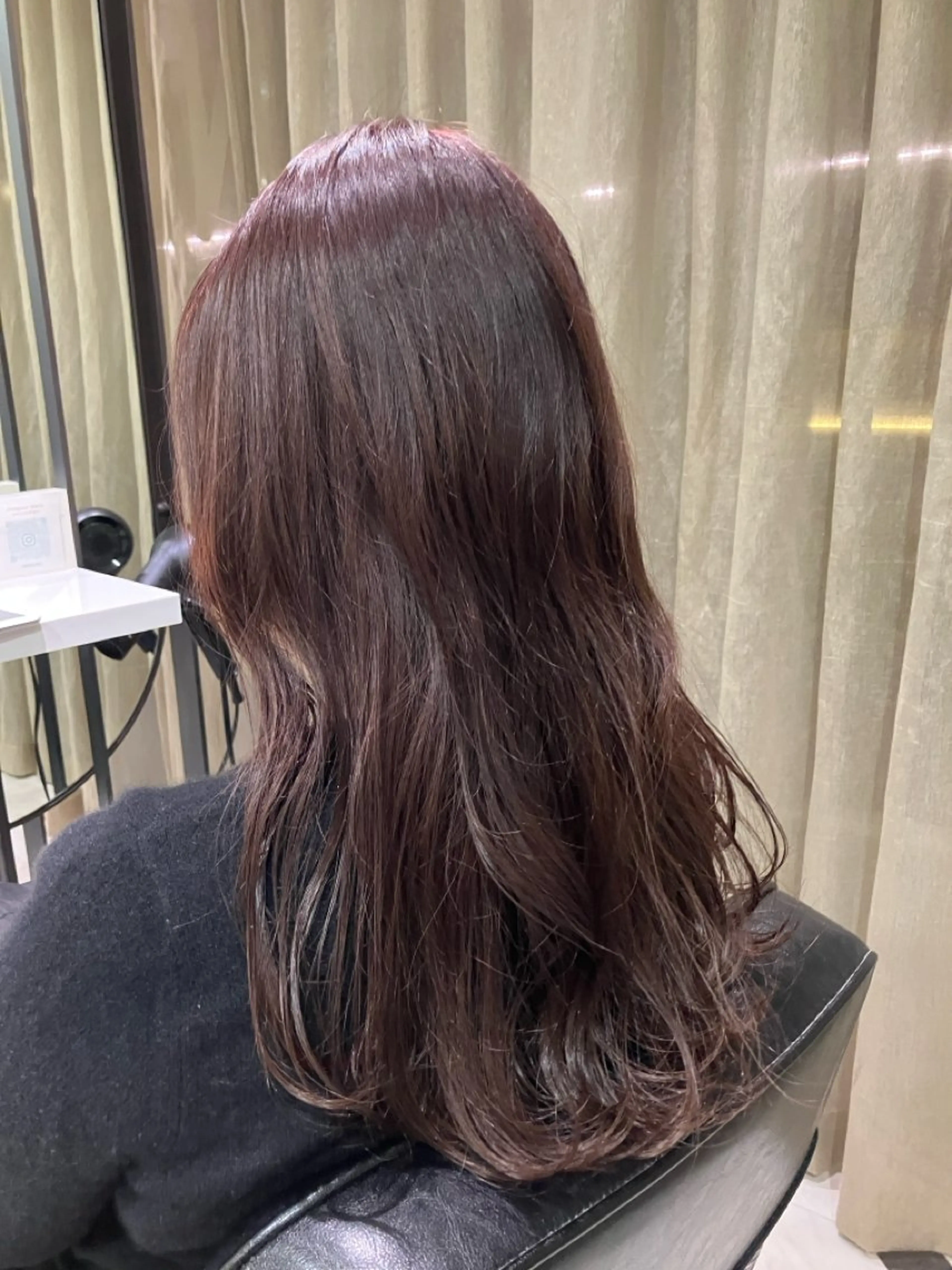 カラー ブラウンカラー ピンクカラー まの れいこ/メンズカットのヘアスタイル