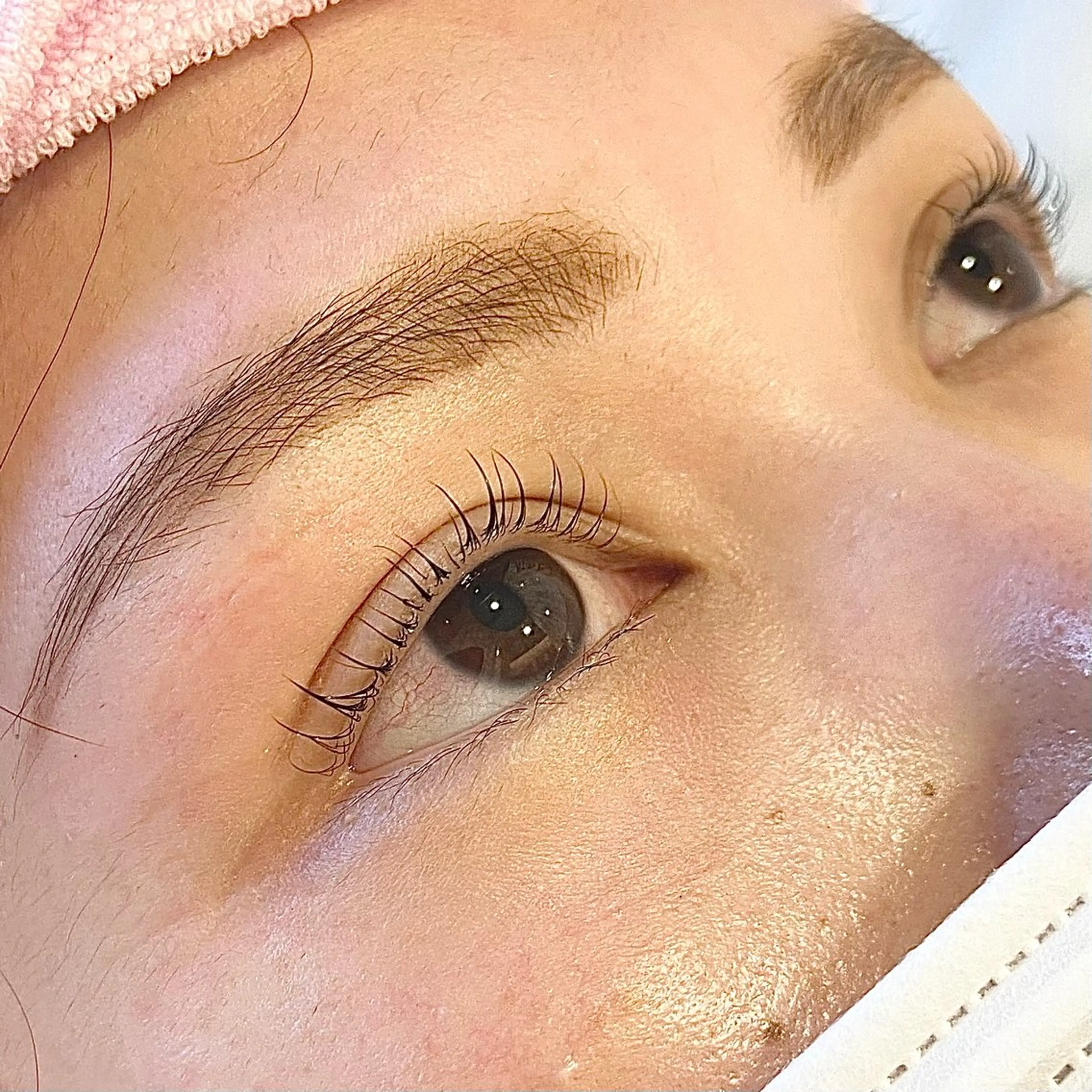 メンズ マツエク・マツパ アイブロウ メンズパーマ 眉毛ワックス脱毛 一重×まつ毛パーマ ✧elpatio✧︎ 小出紗羅のマツエク・マツパデザイン