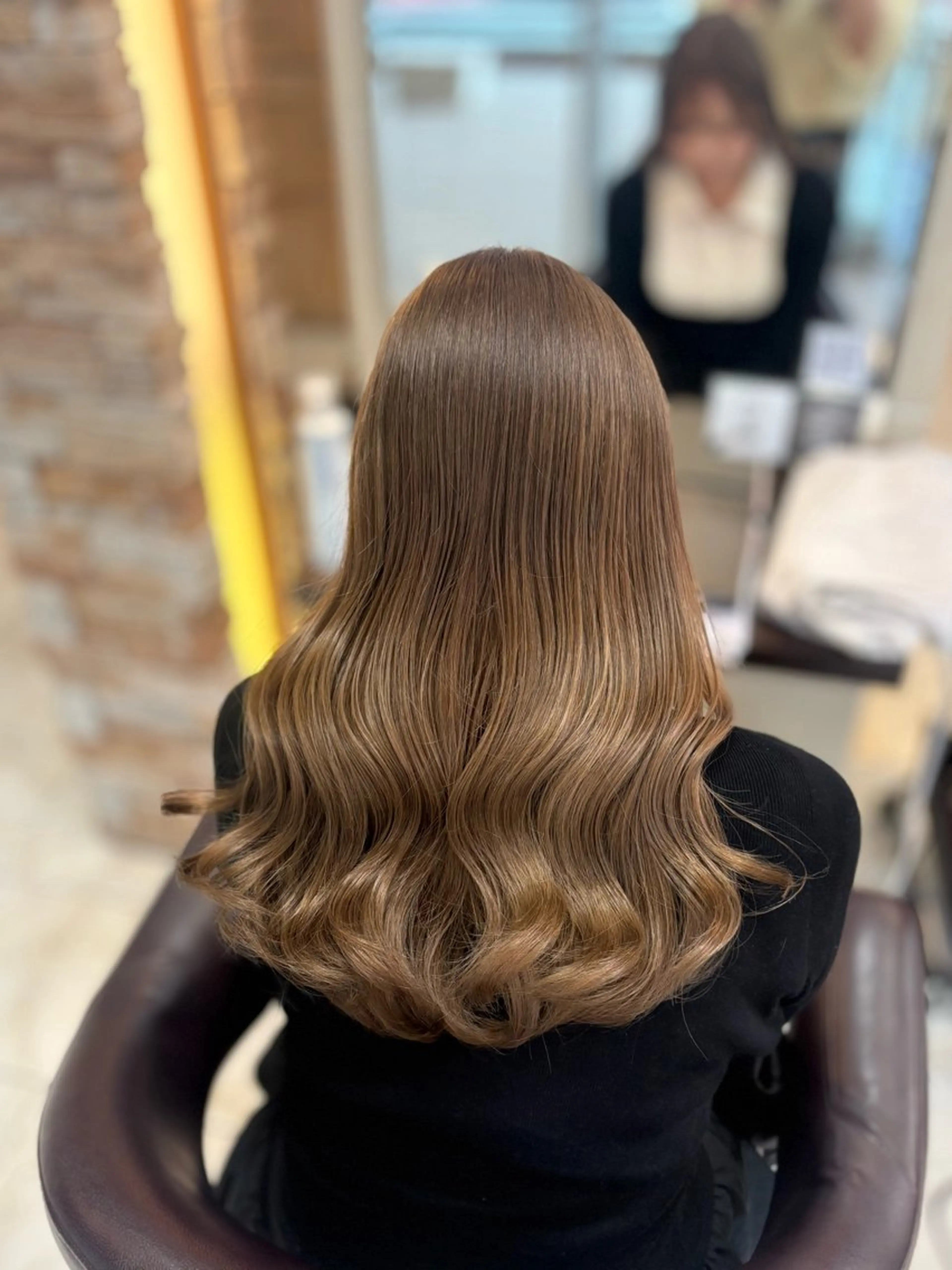 ロング カラー ヘアカラー トリートメント 🎀透明感カラー 🎀ナズナのヘアスタイル