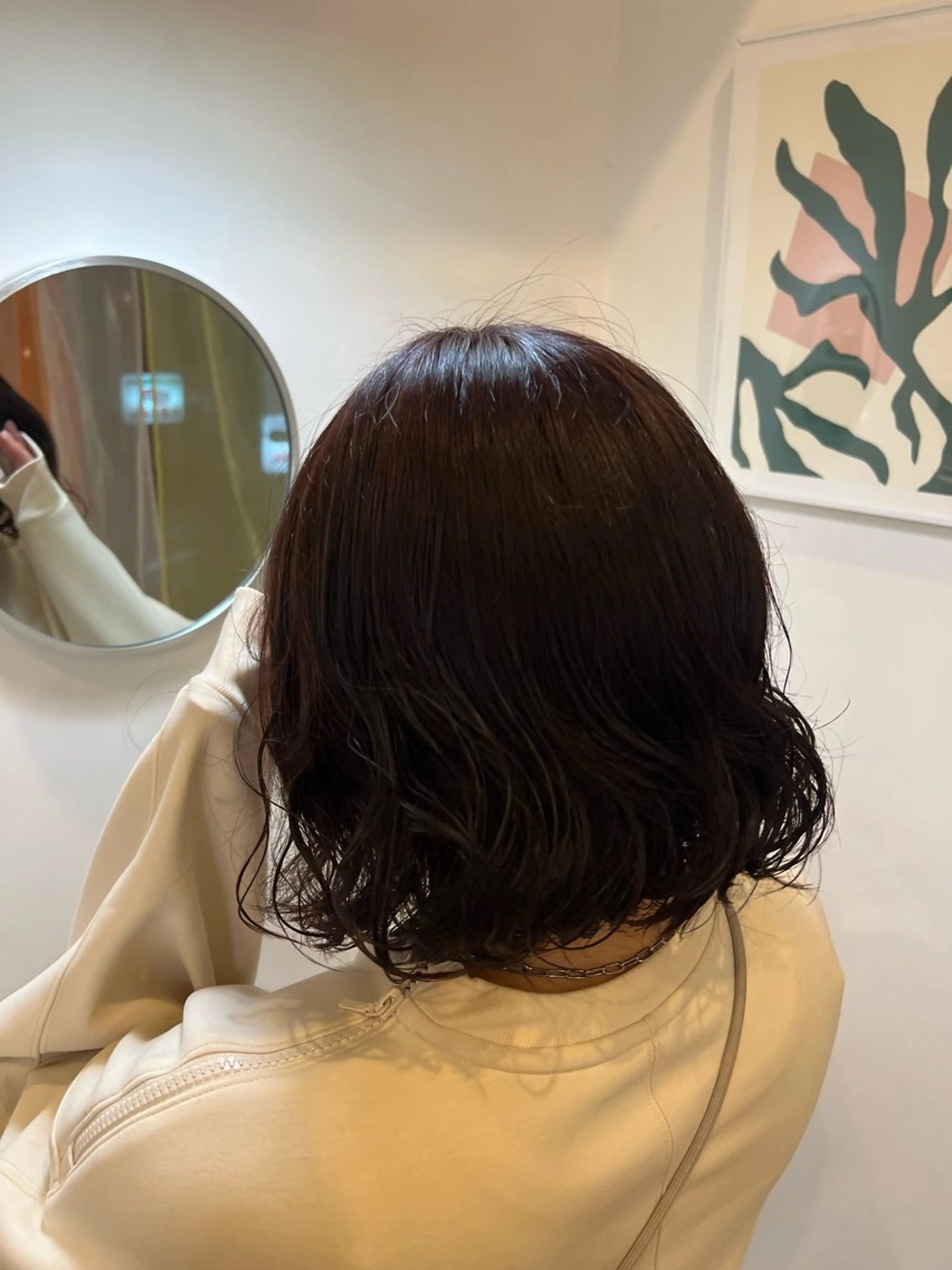 カラー 【YOKE】　西田 乃那のヘアスタイル