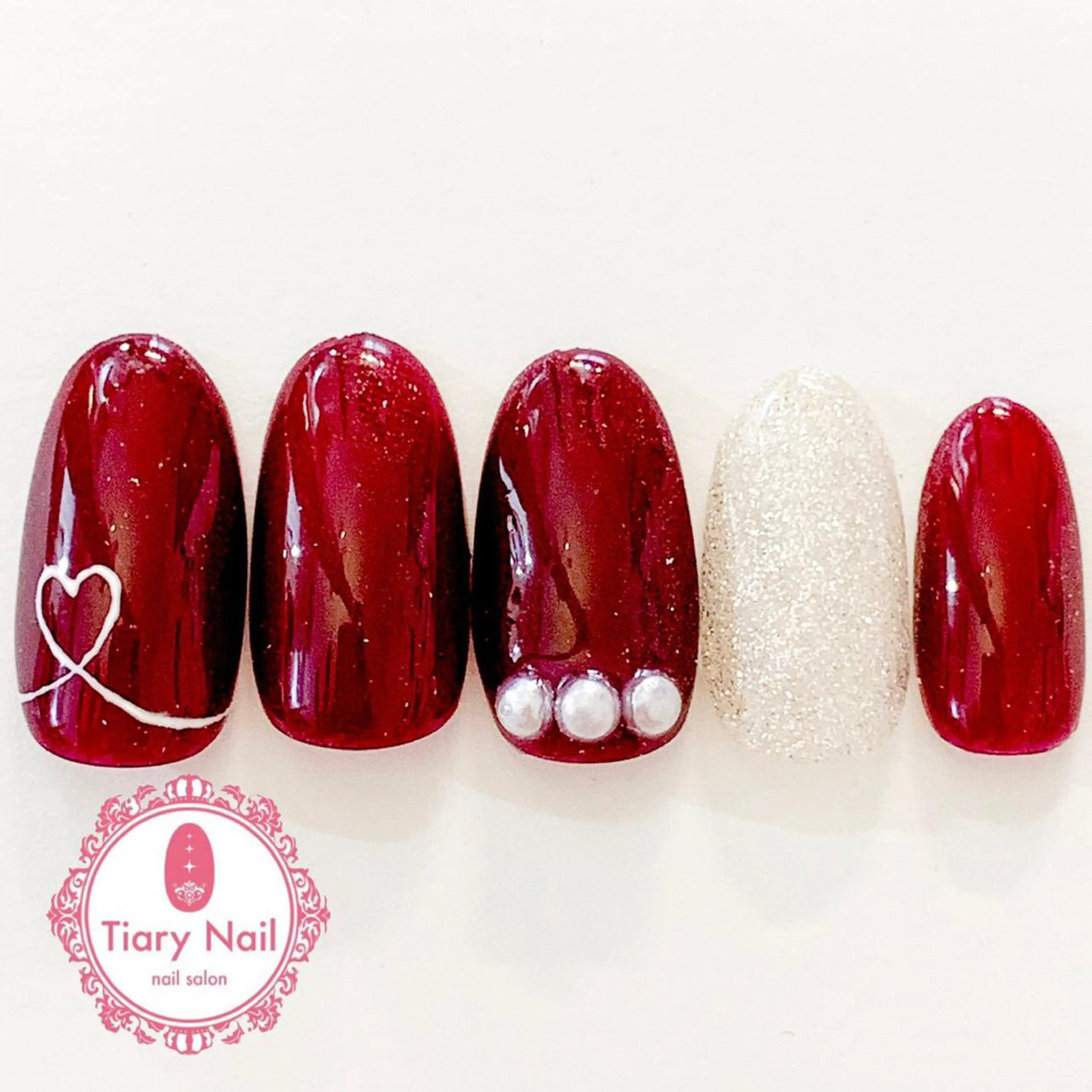 ネイル tiarynail K K🐼のネイルデザイン