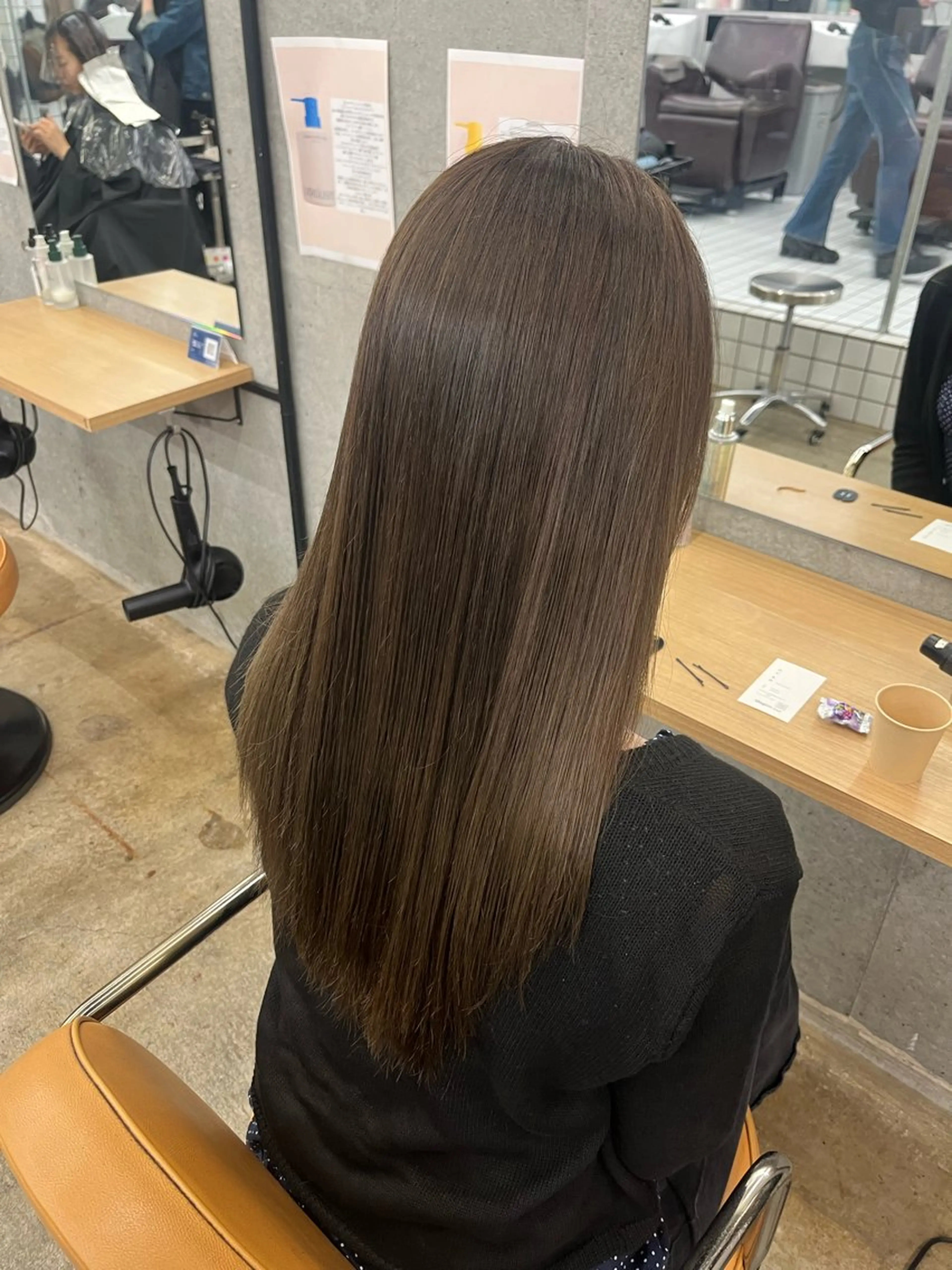 ロング カラー 菊地 悠汰のヘアスタイル