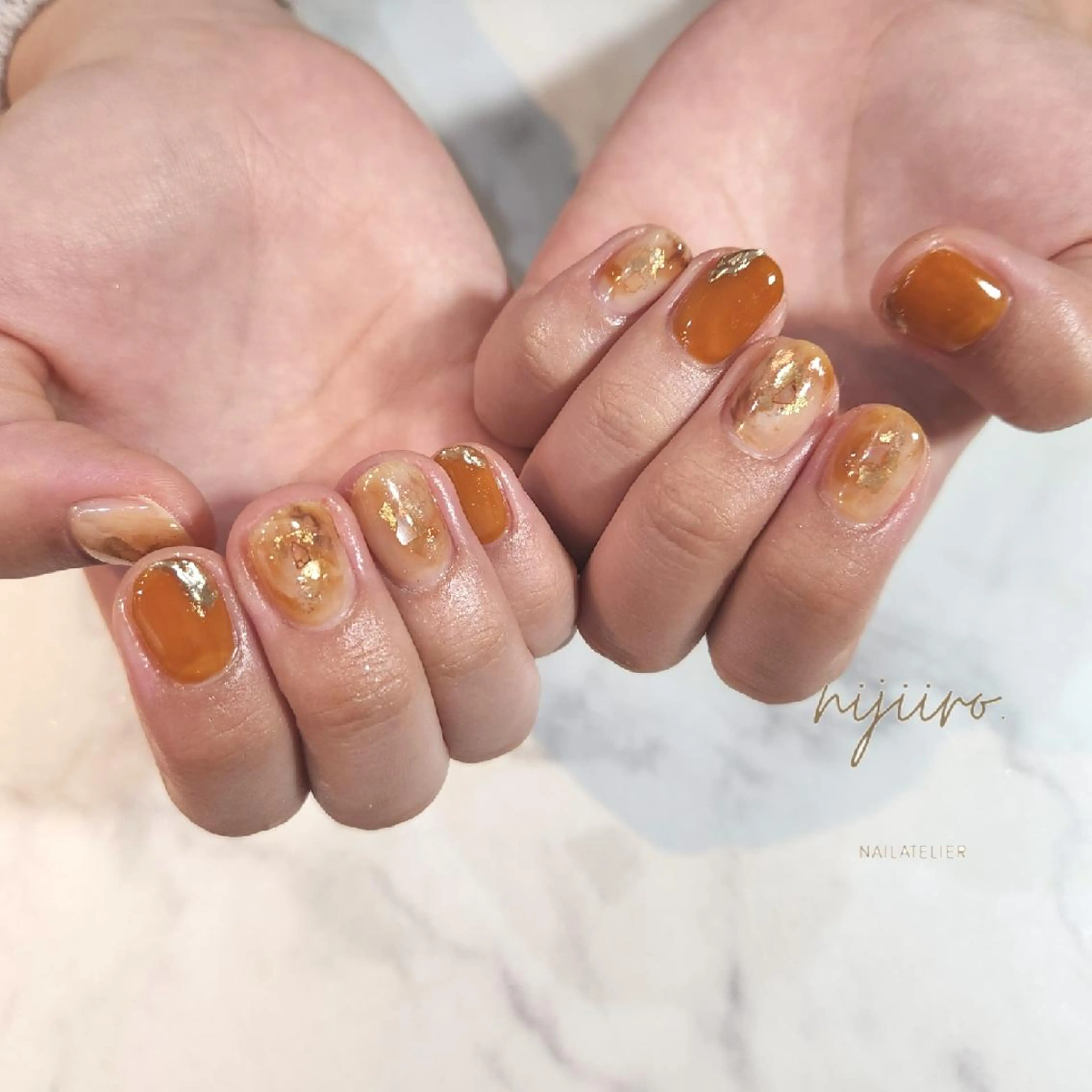 ネイル ハンドネイル nijiiro🌈 サトウのネイルデザイン