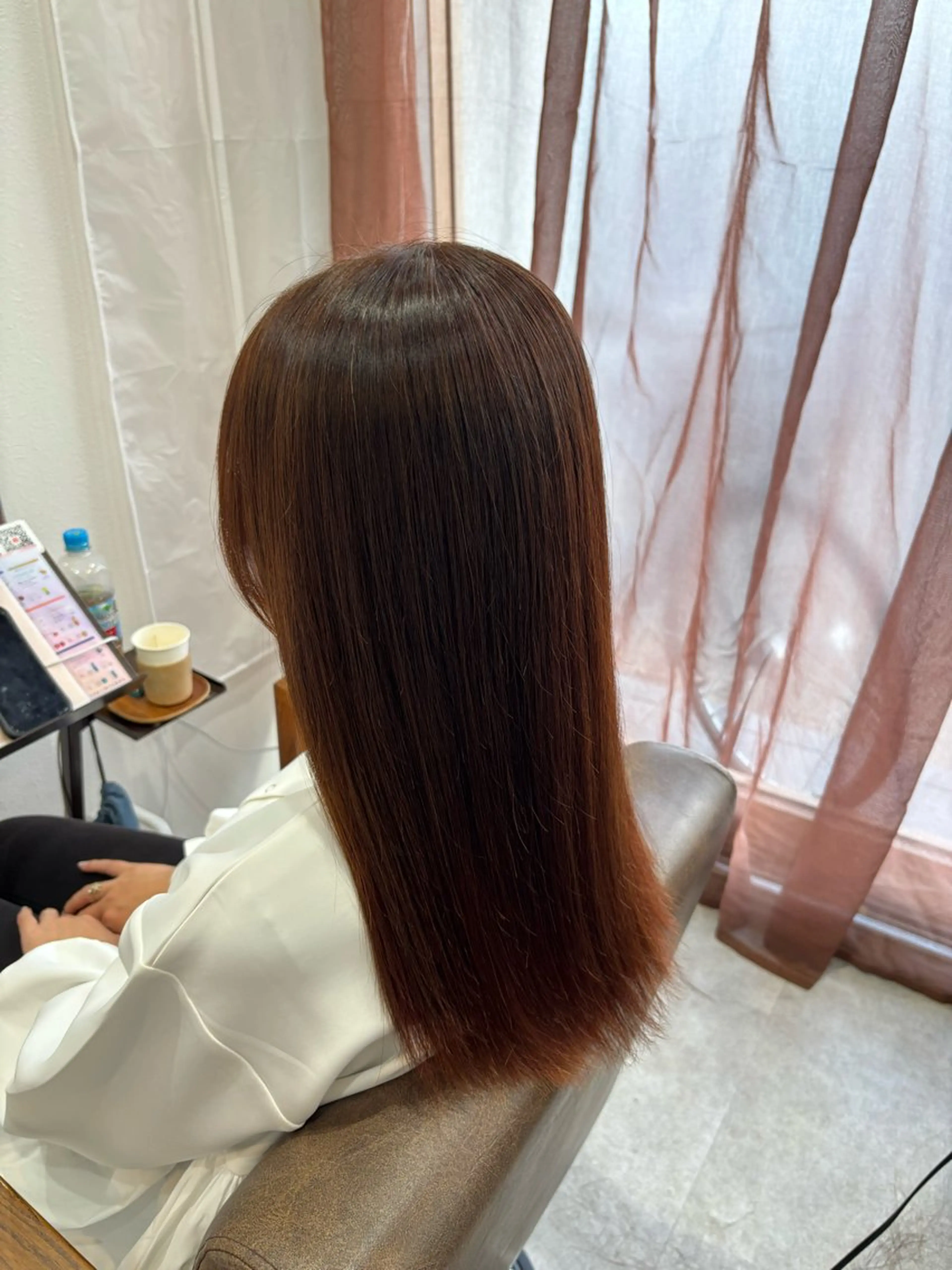 セミロング カラー カット 縮毛矯正 トリートメント 🫧MITO カイレアサロン🫧のヘアスタイル