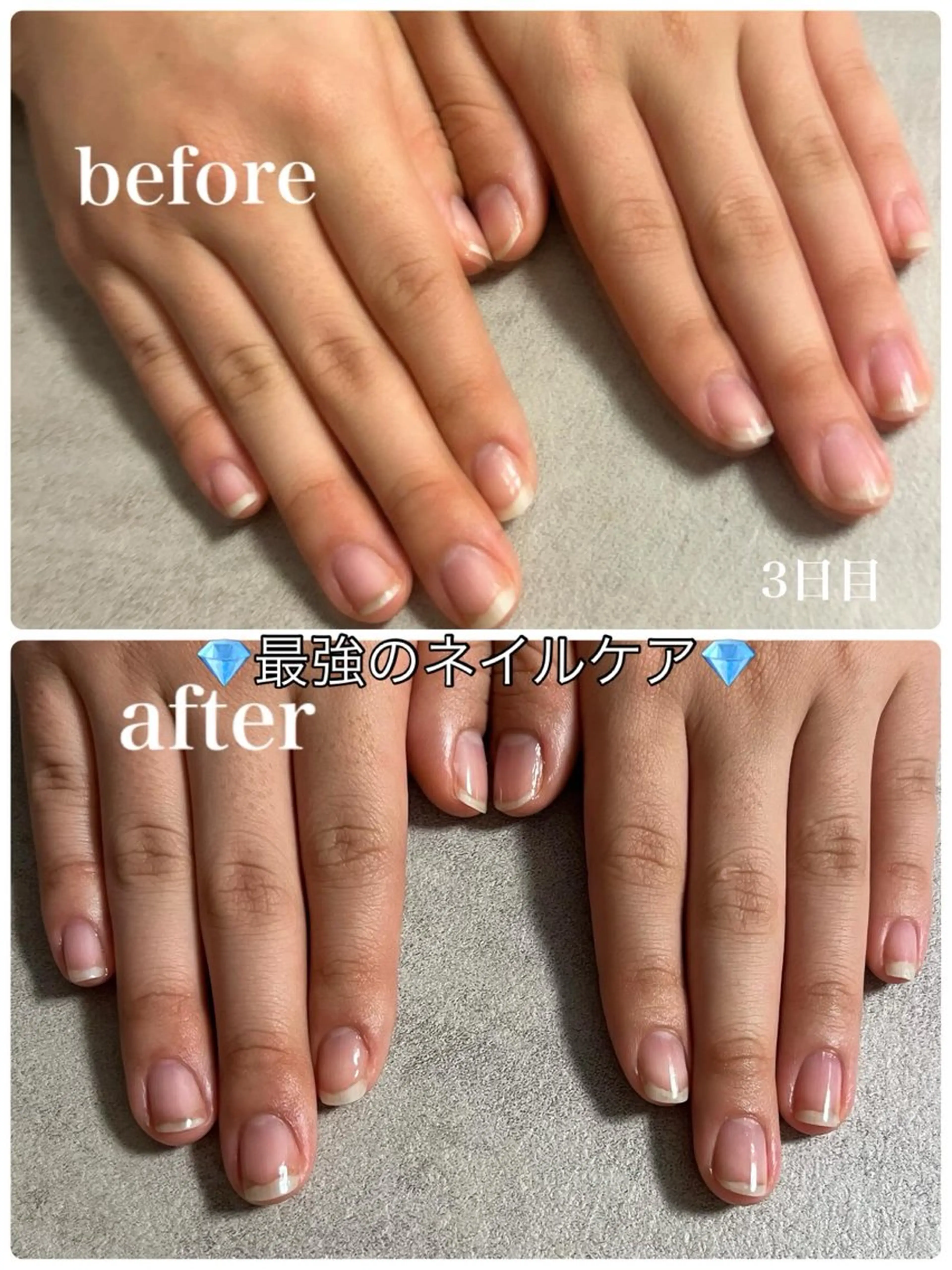 ネイル ピンク ハンドケア Atelier Ongle池袋のネイルデザイン