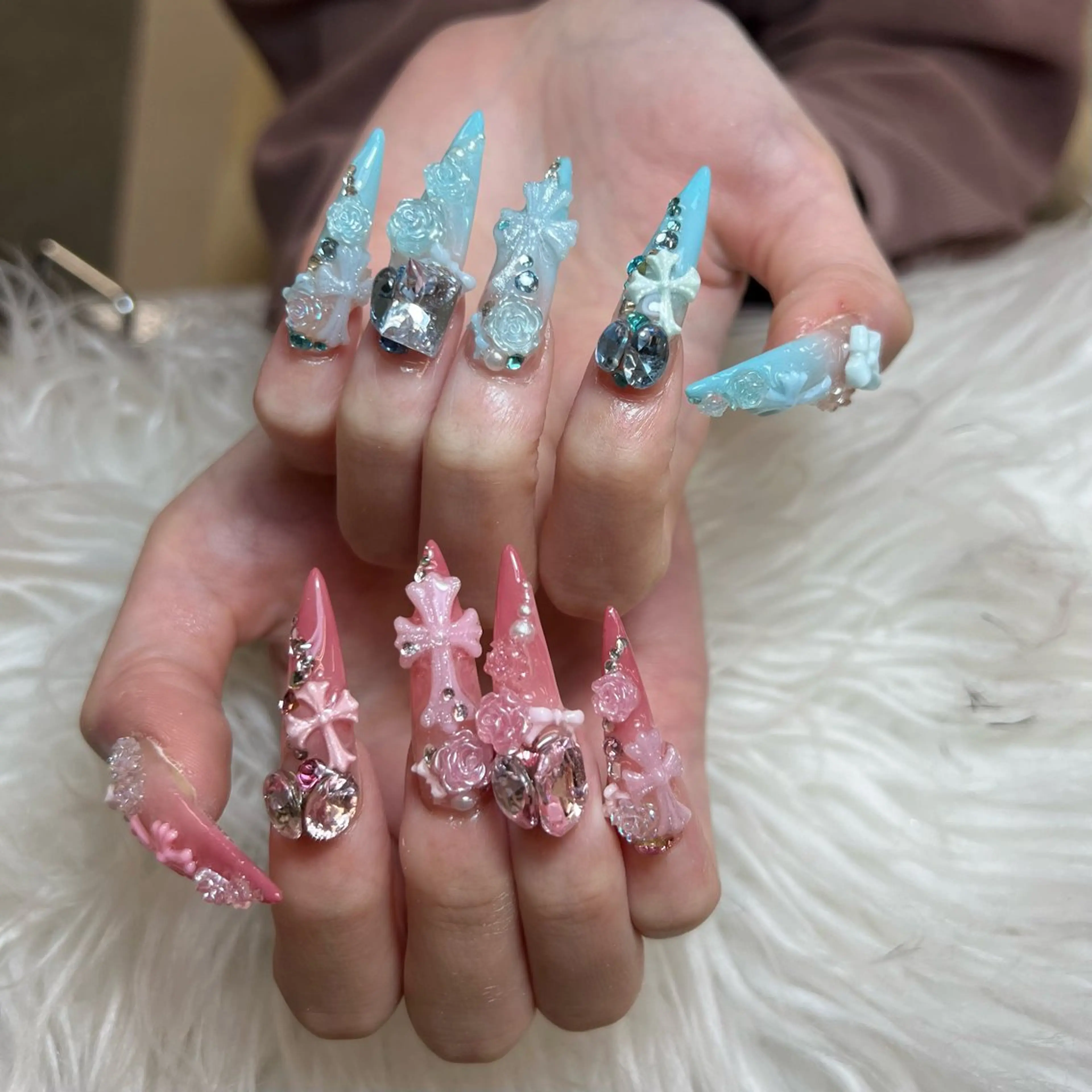 ネイル ハンドネイル ANH NAIL ゴテゴテ専門店💎のネイルデザイン