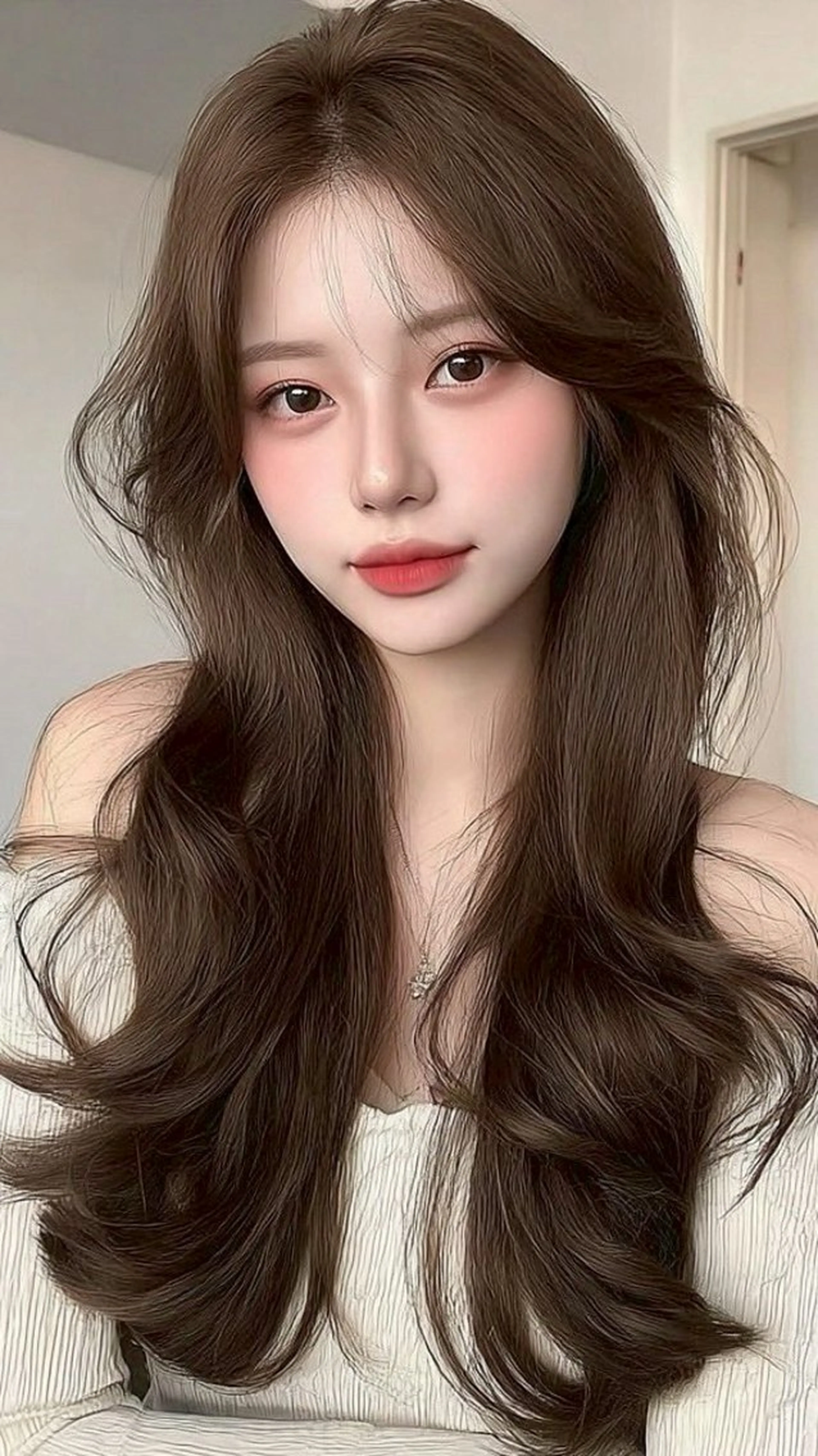 【ブリーチなし】透明感ダブルカラーの写真