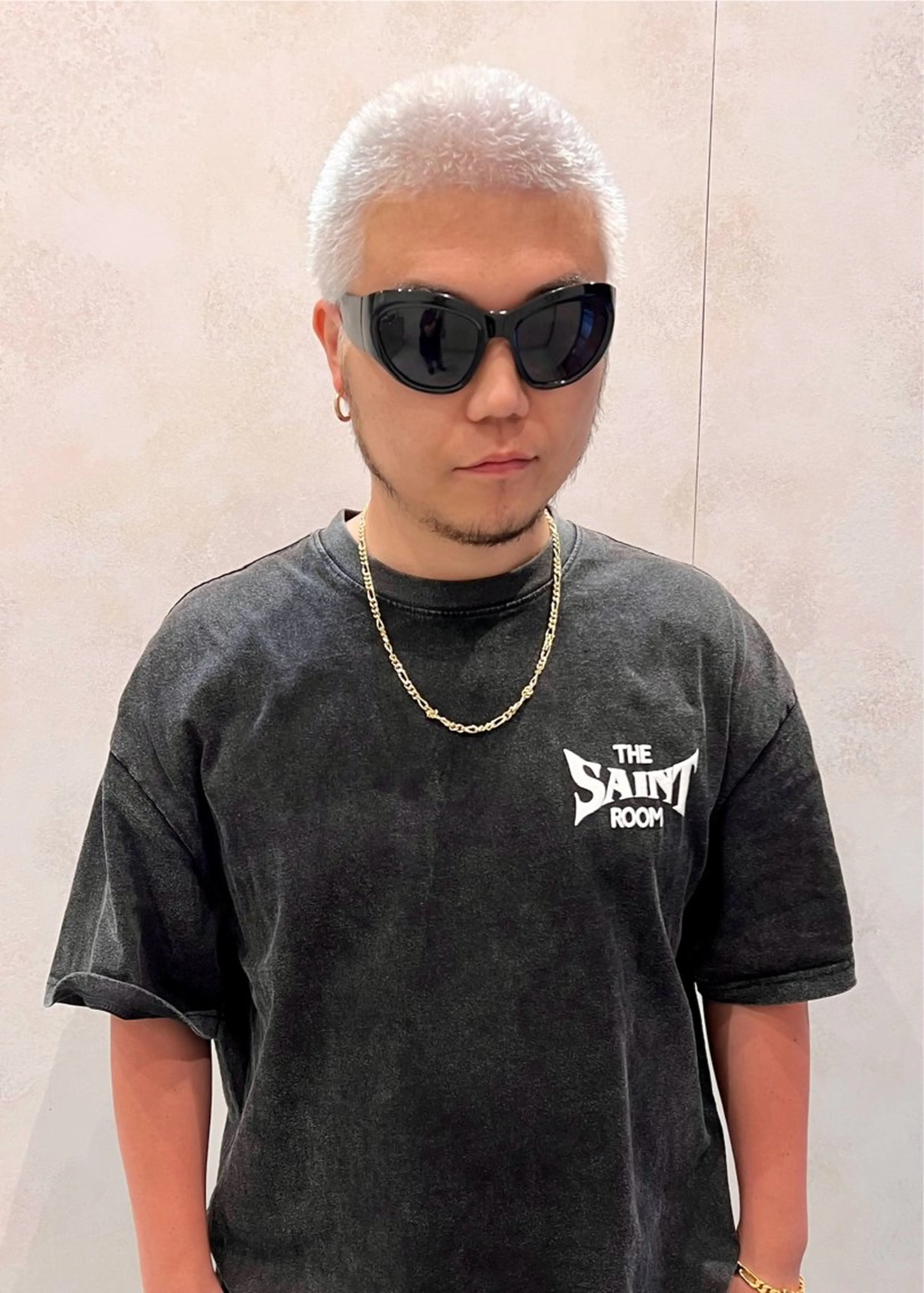 ショート カラー メンズ 名古屋/落ちる黒 黒染め落としのヘアスタイル