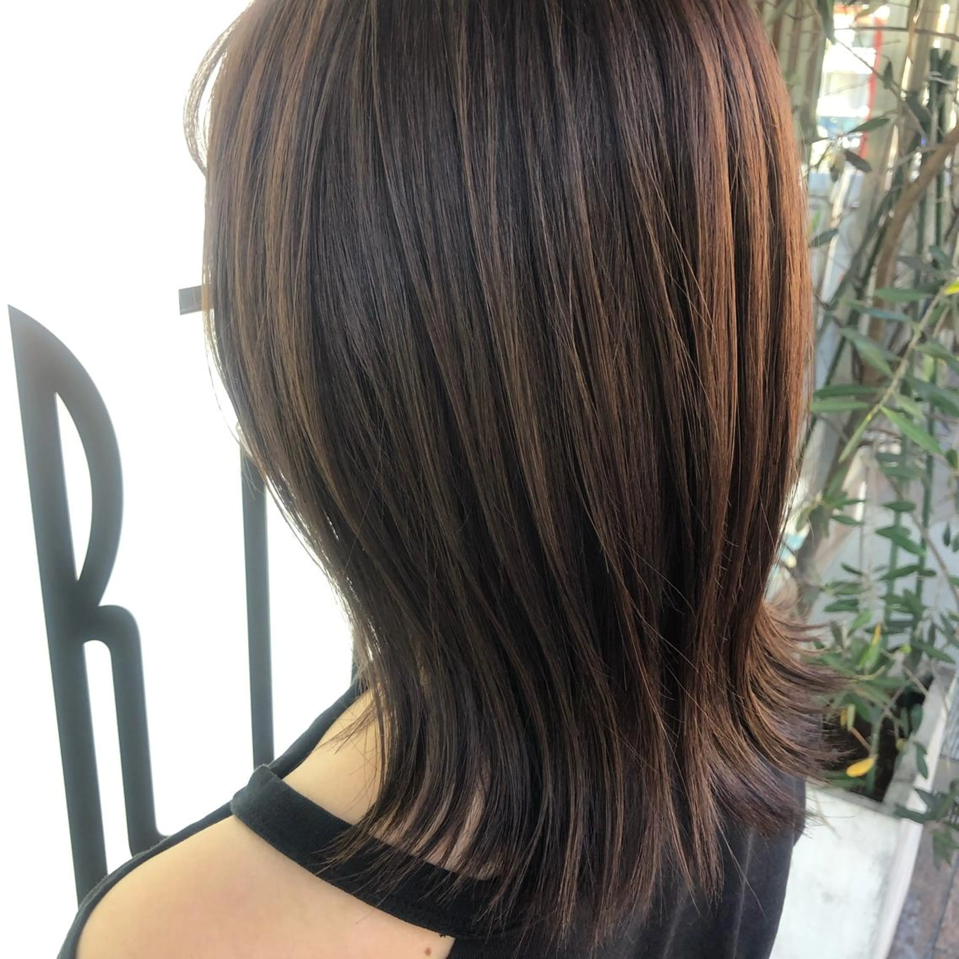 カット+艶カラー+トリートメントの写真